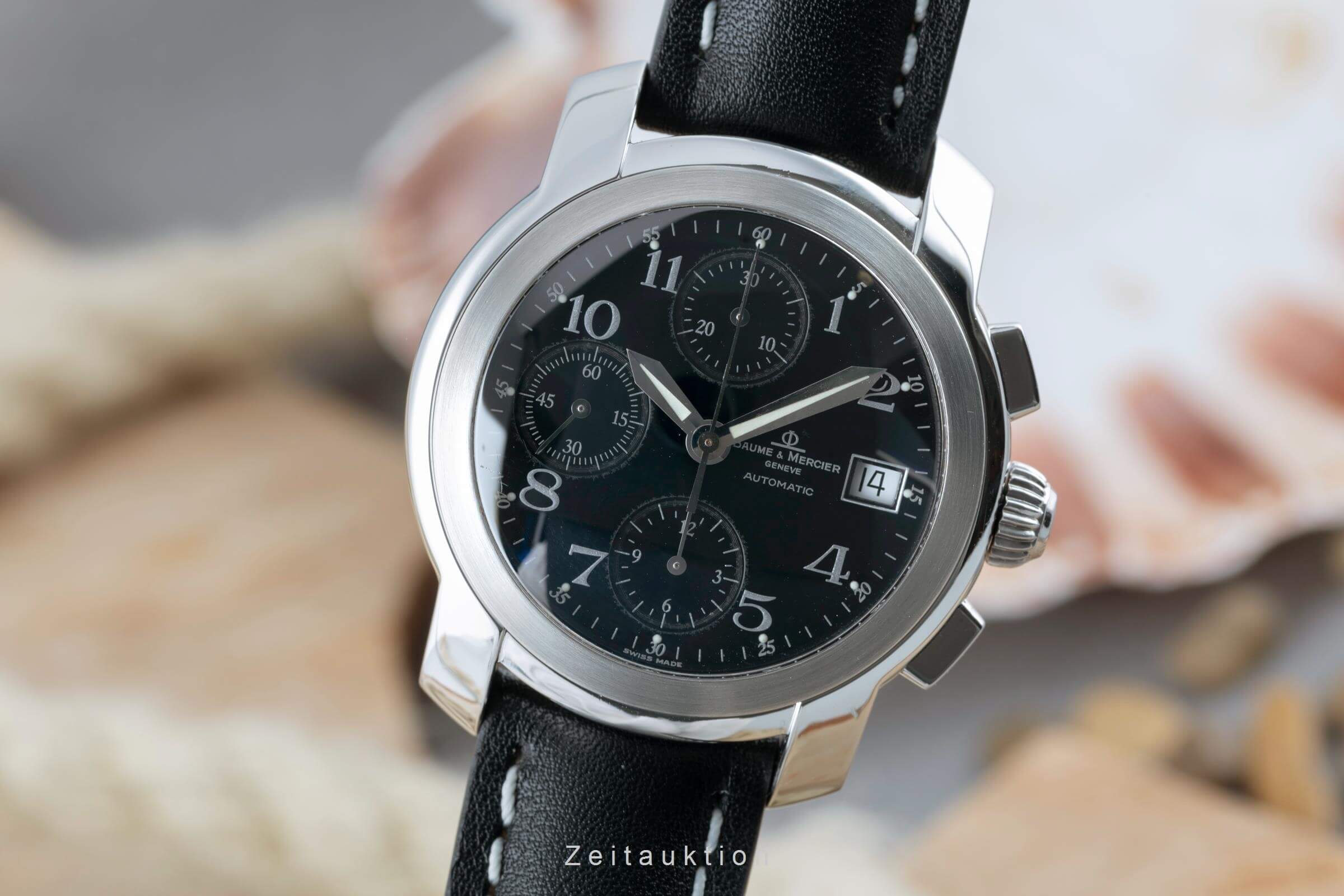 Baume & Mercier Capeland cronógrafo acero automático Kal. BM13750 Ref. MV045216  | Zeitauktion