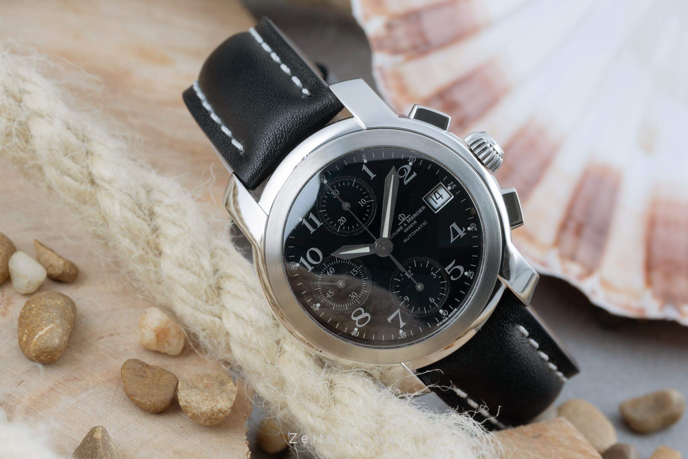 Baume & Mercier Capeland cronógrafo acero automático Kal. BM13750 Ref. MV045216  | Zeitauktion