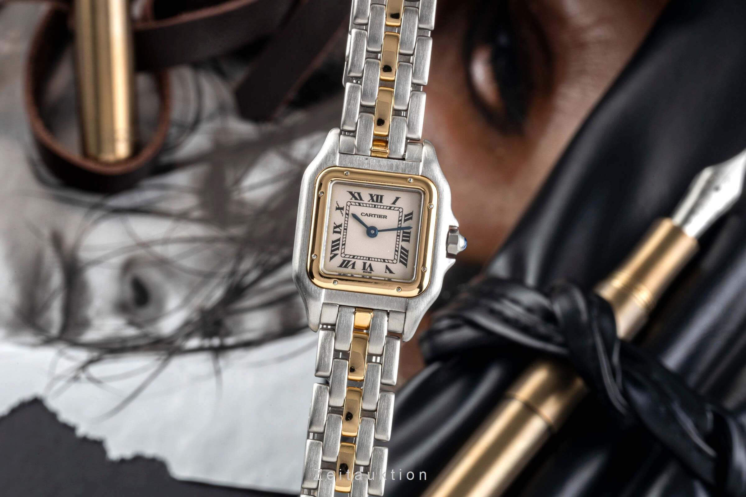 Cartier Tank Francaise Vs Panthere CARTIER Ladies' Watch 'Ruban