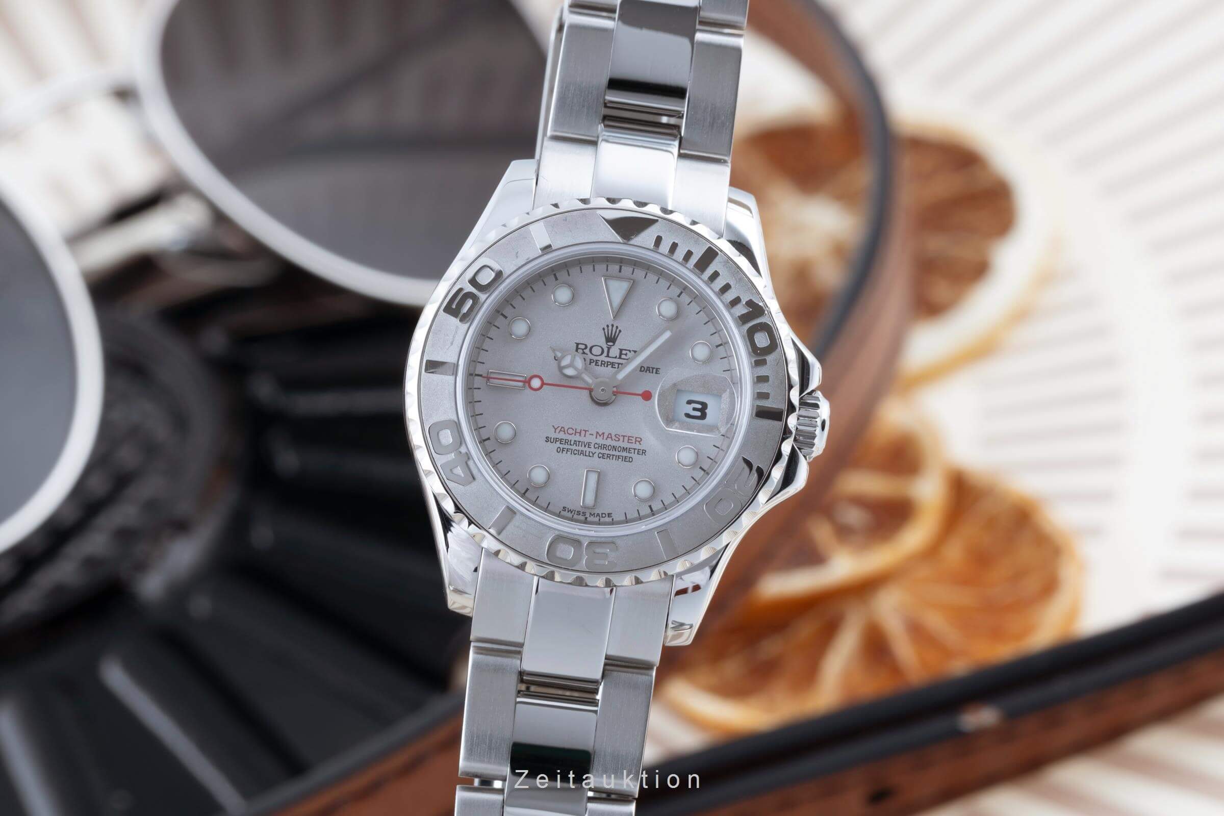 Rolex Yacht-Master acero / platino automático Kal. 2235 Ref. 169622  | Zeitauktion