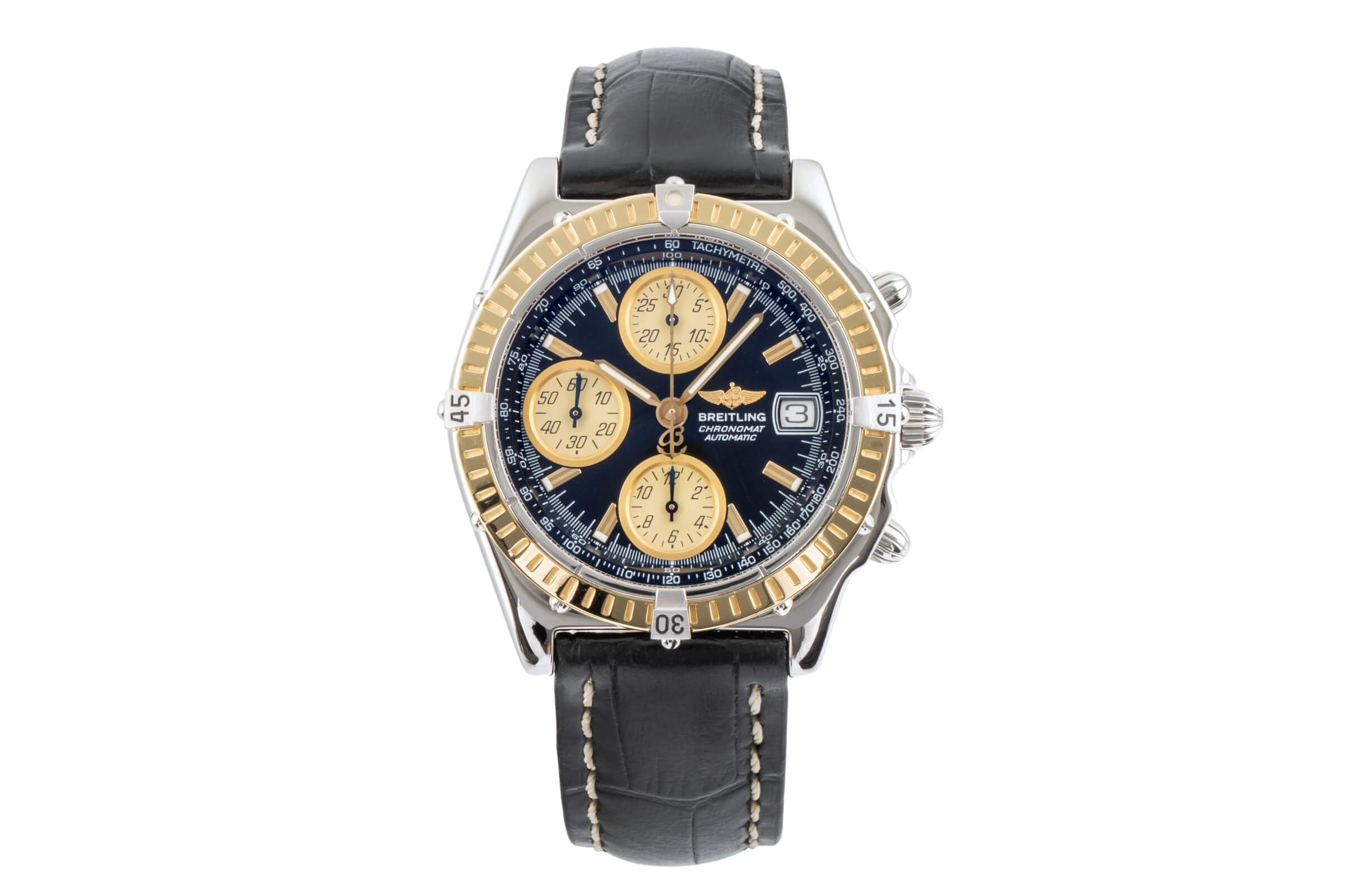 Breitling Chronomat Chronograph Stahl / Gold Automatik Kal. B13 