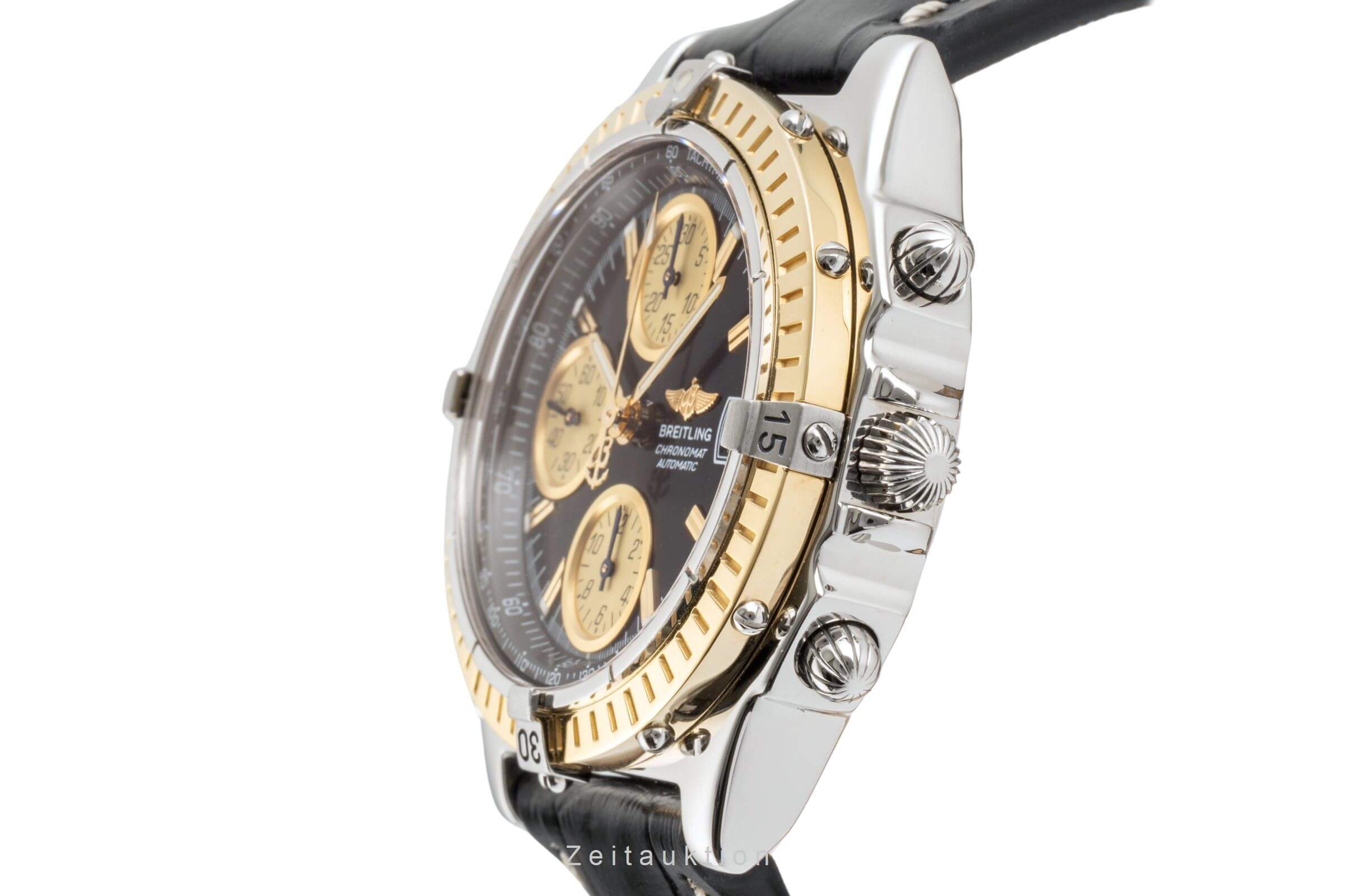 Breitling Chronomat Chronograph Stahl / Gold Automatik Kal. B13 