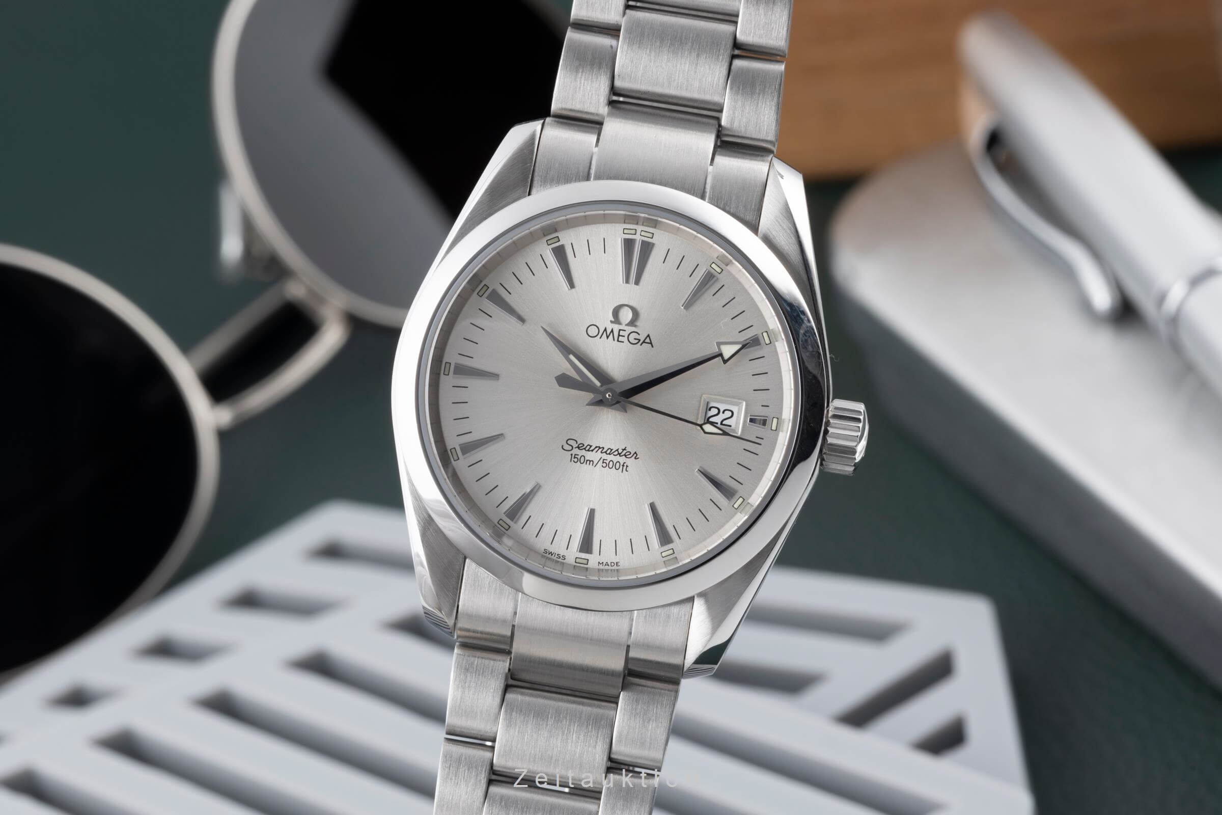 Omega Seamaster Stahl Quarz Kal. 1538 Ref. 2518.30.00  | Zeitauktion