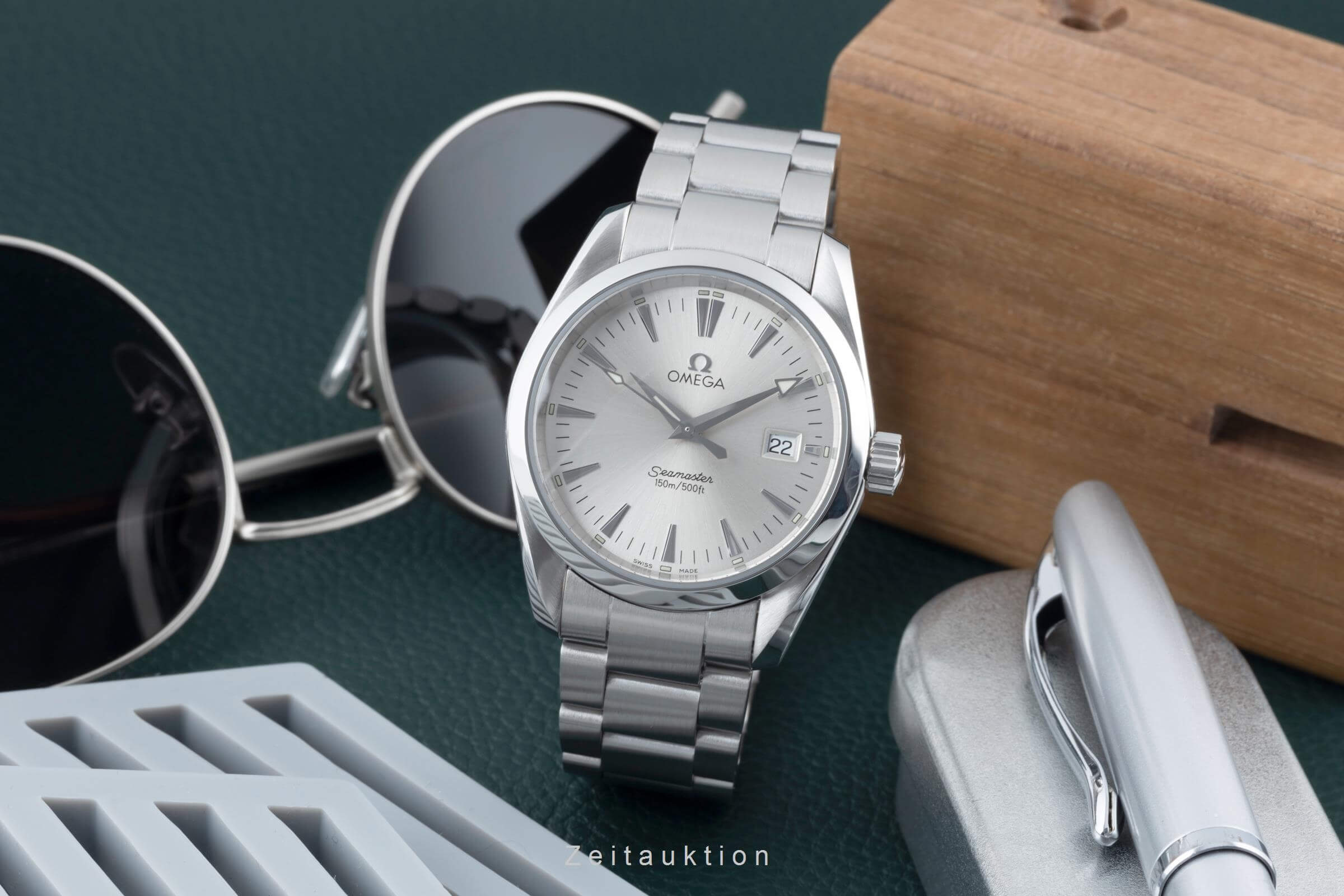 Omega Seamaster Stahl Quarz Kal. 1538 Ref. 2518.30.00  | Zeitauktion