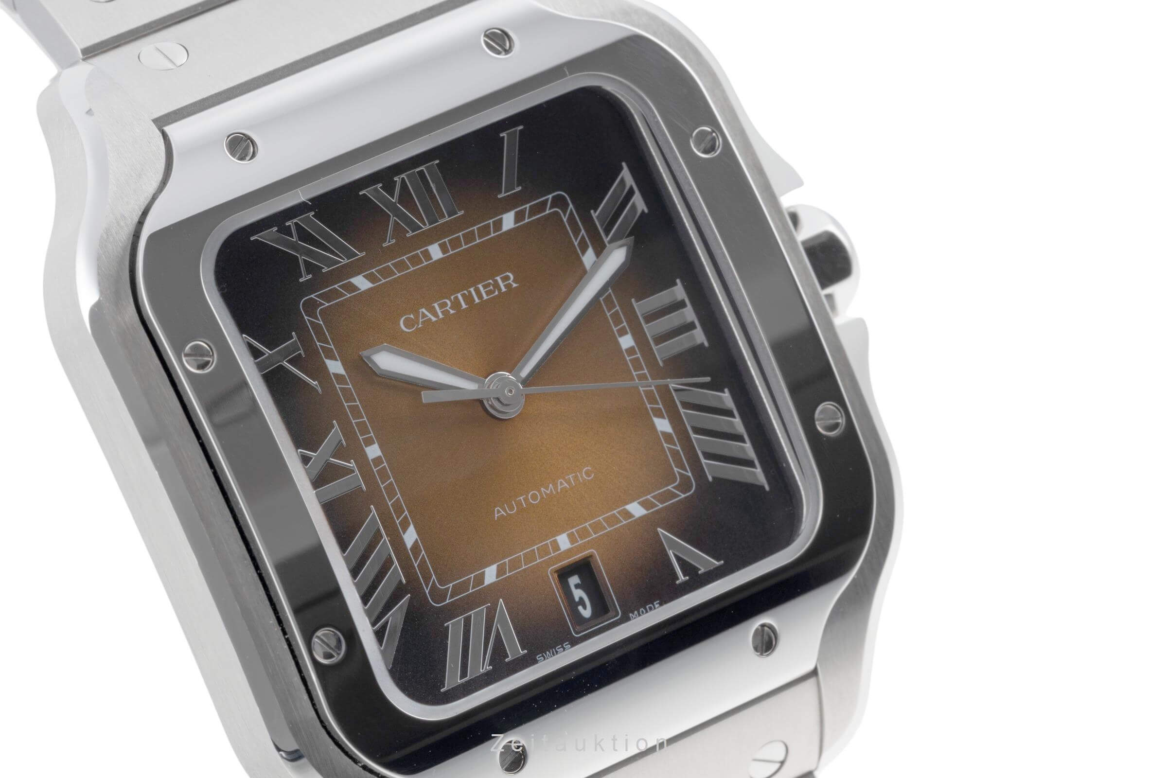 Cartier Santos Stahl Automatik Kal. 1847MC Ref. WSSA0064  | Zeitauktion