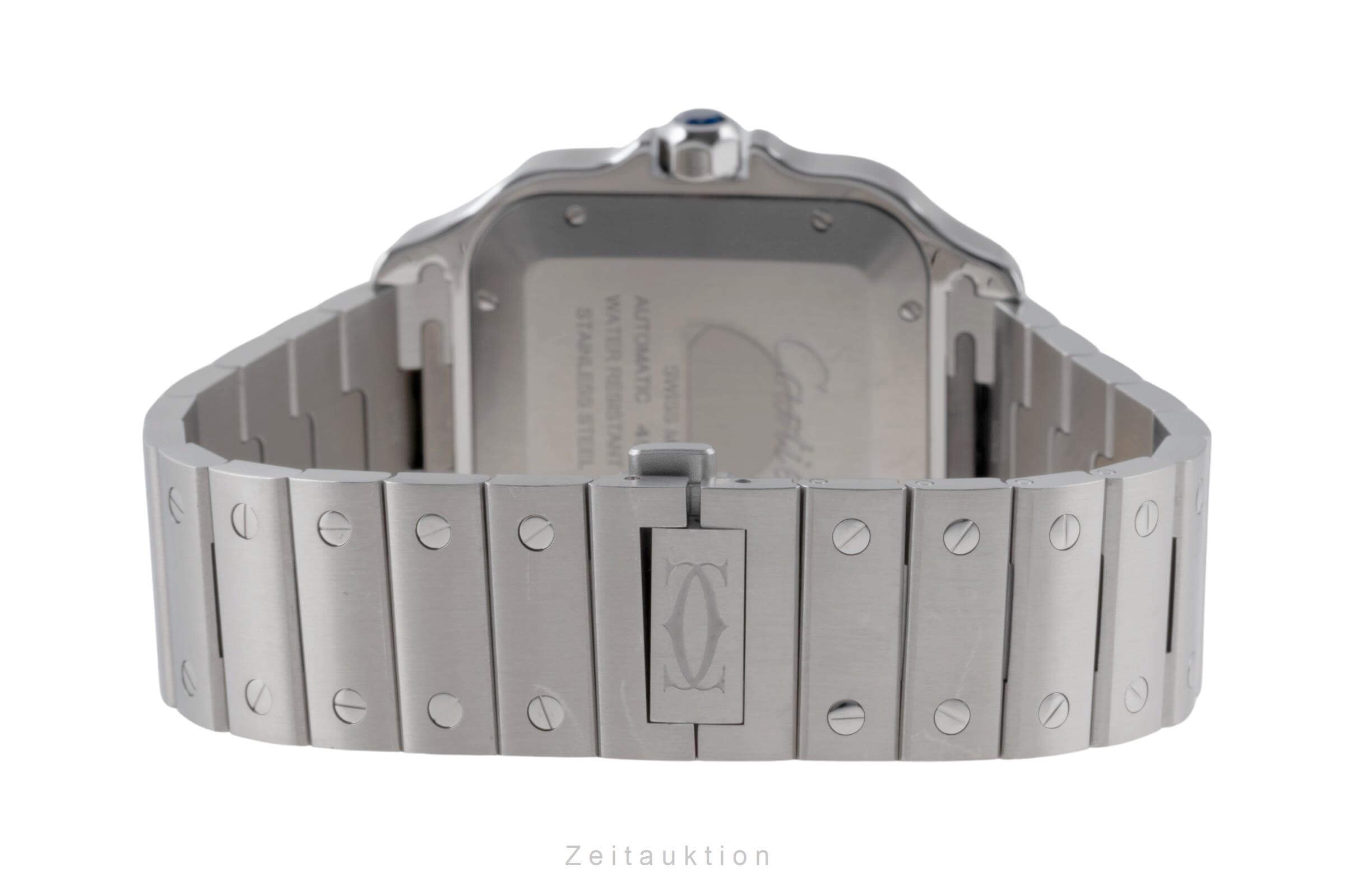 Cartier Santos Stahl Automatik Kal. 1847MC Ref. WSSA0064  | Zeitauktion