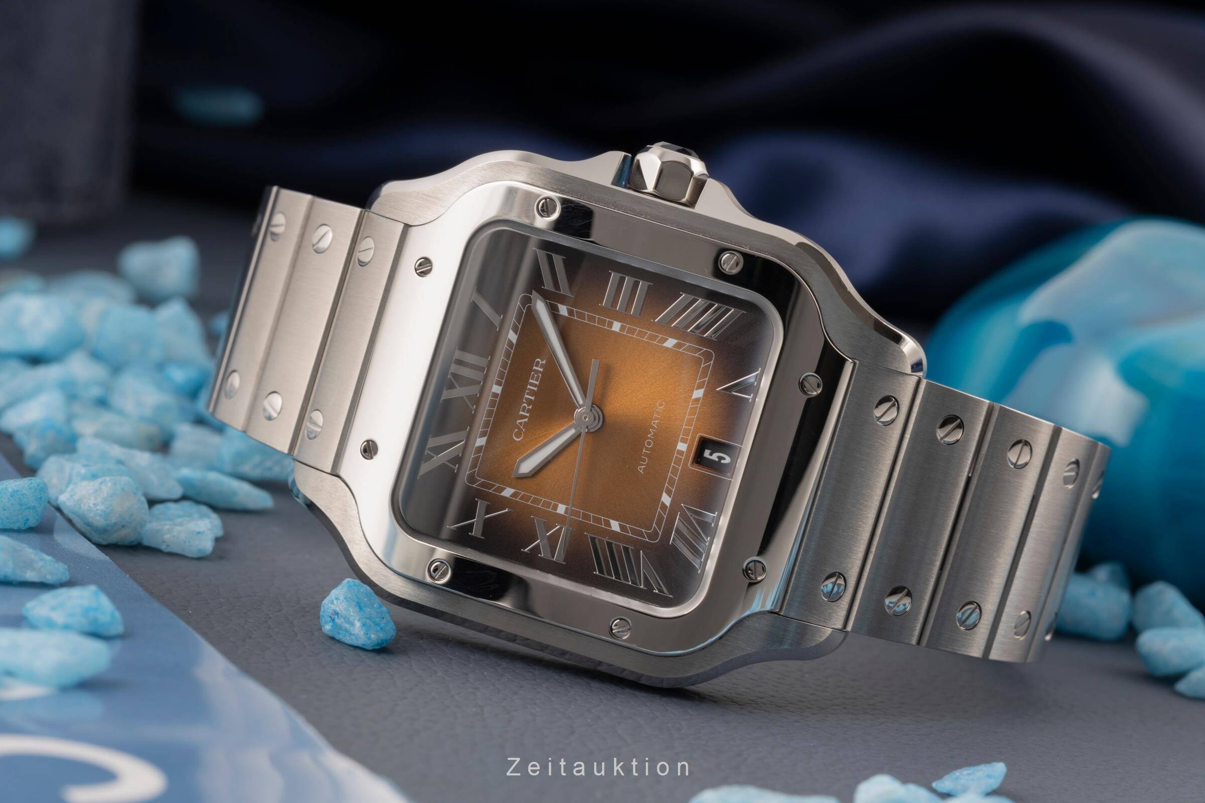 Cartier Santos Stahl Automatik Kal. 1847MC Ref. WSSA0064  | Zeitauktion