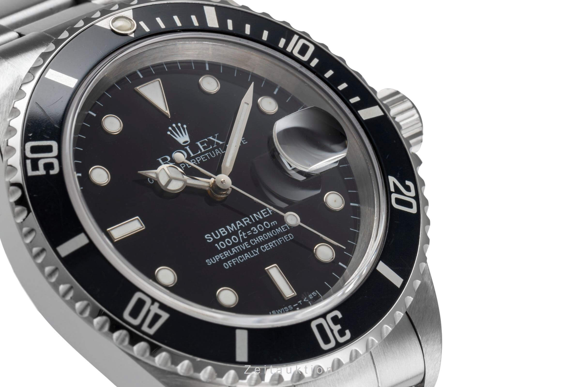 Rolex Submariner acciaio automatismo Kal. 3135 Ref. 16610  | Zeitauktion