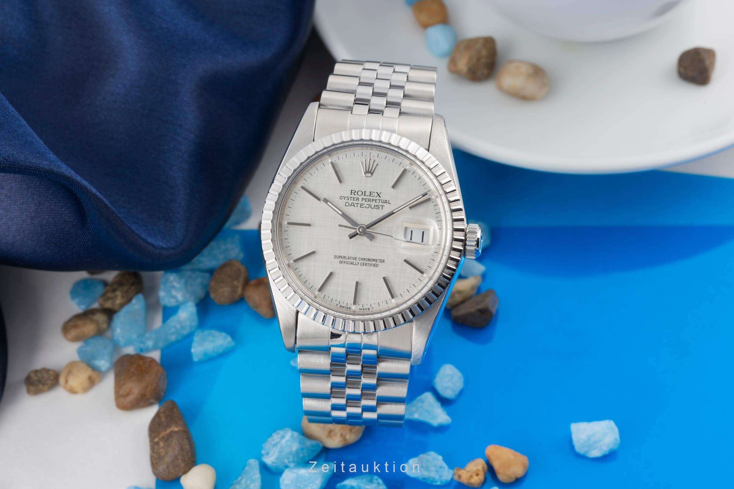 Rolex Datejust acciaio automatismo Kal. 3035 Ref. 16030  | Zeitauktion