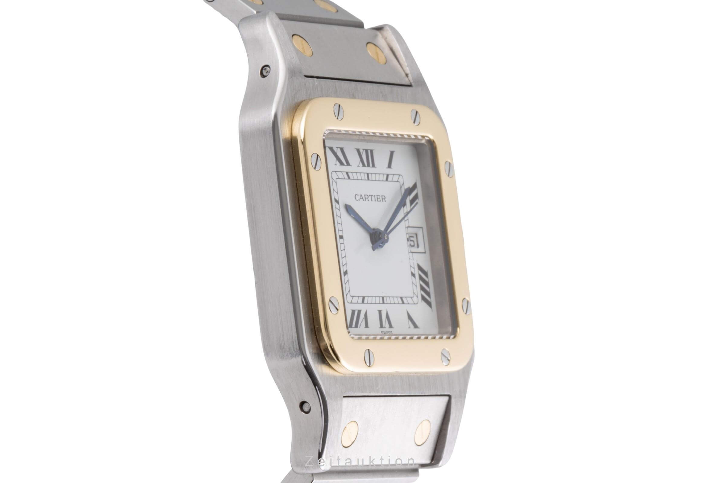 Cartier Santos acero / oro automático Ref. 2961  | Zeitauktion