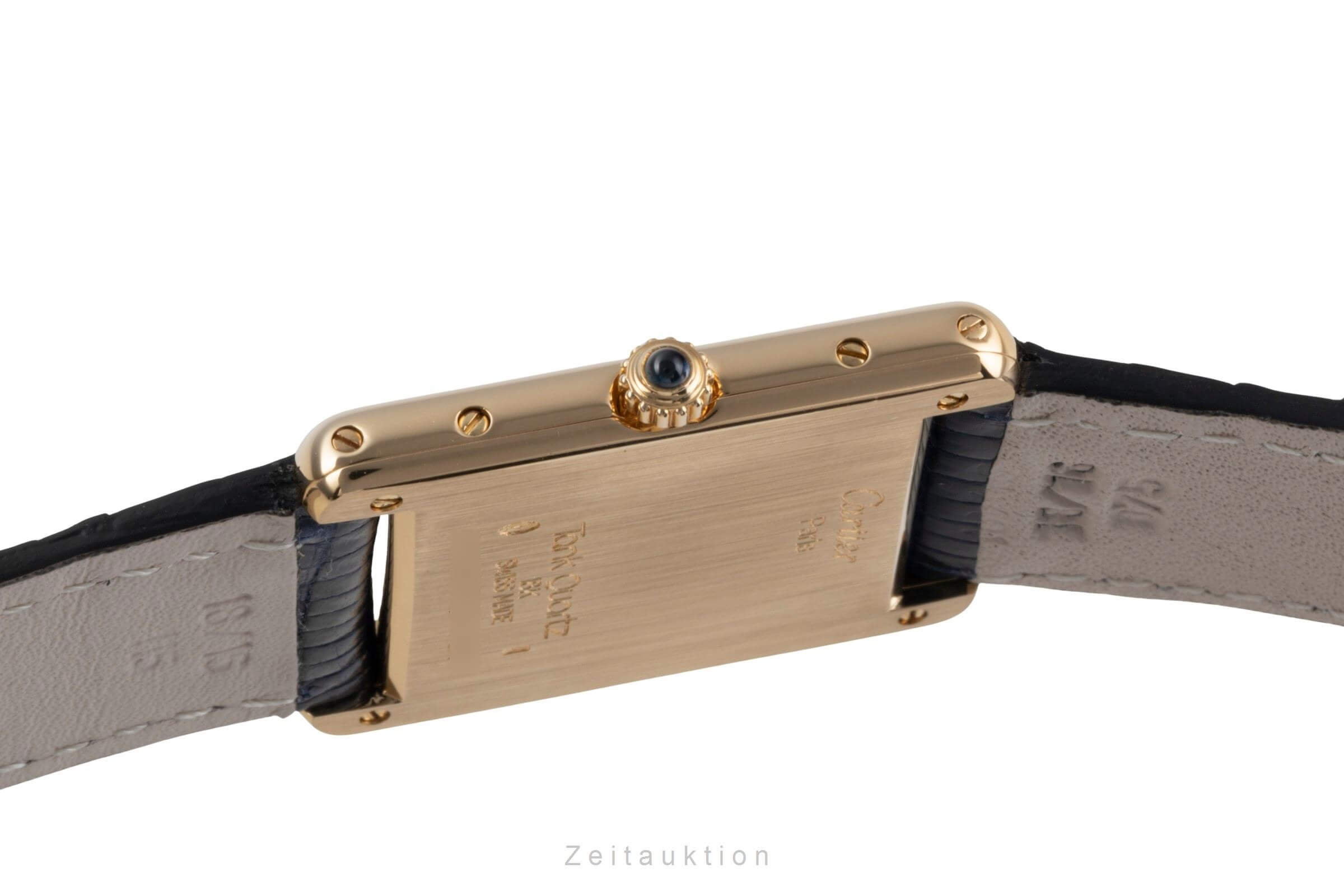Cartier Tank 18 ct gold quartz Kal. 690 Ref. 88105  | Zeitauktion
