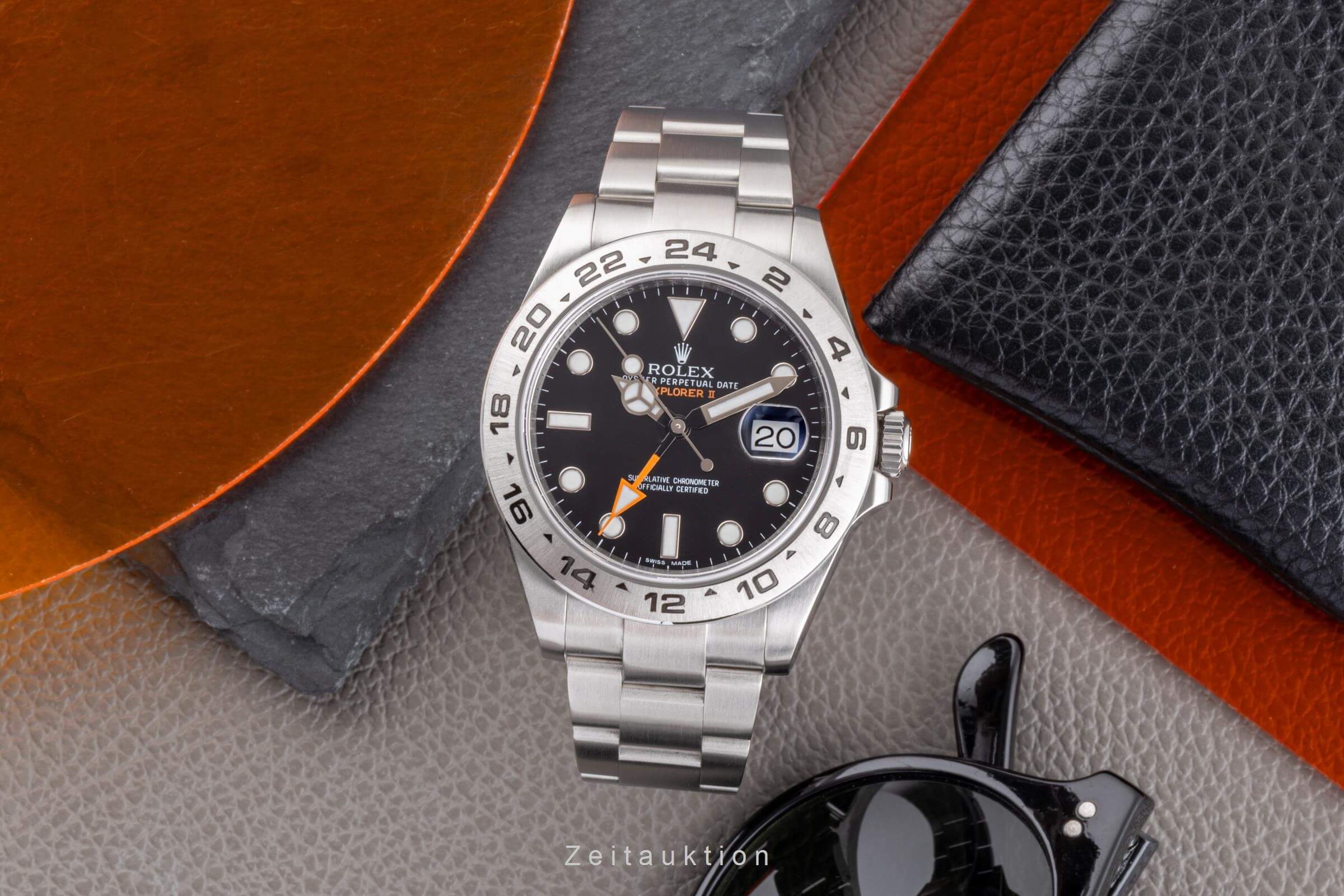 Rolex Explorer II acciaio automatismo Kal. 3187 Ref. 216570  | Zeitauktion