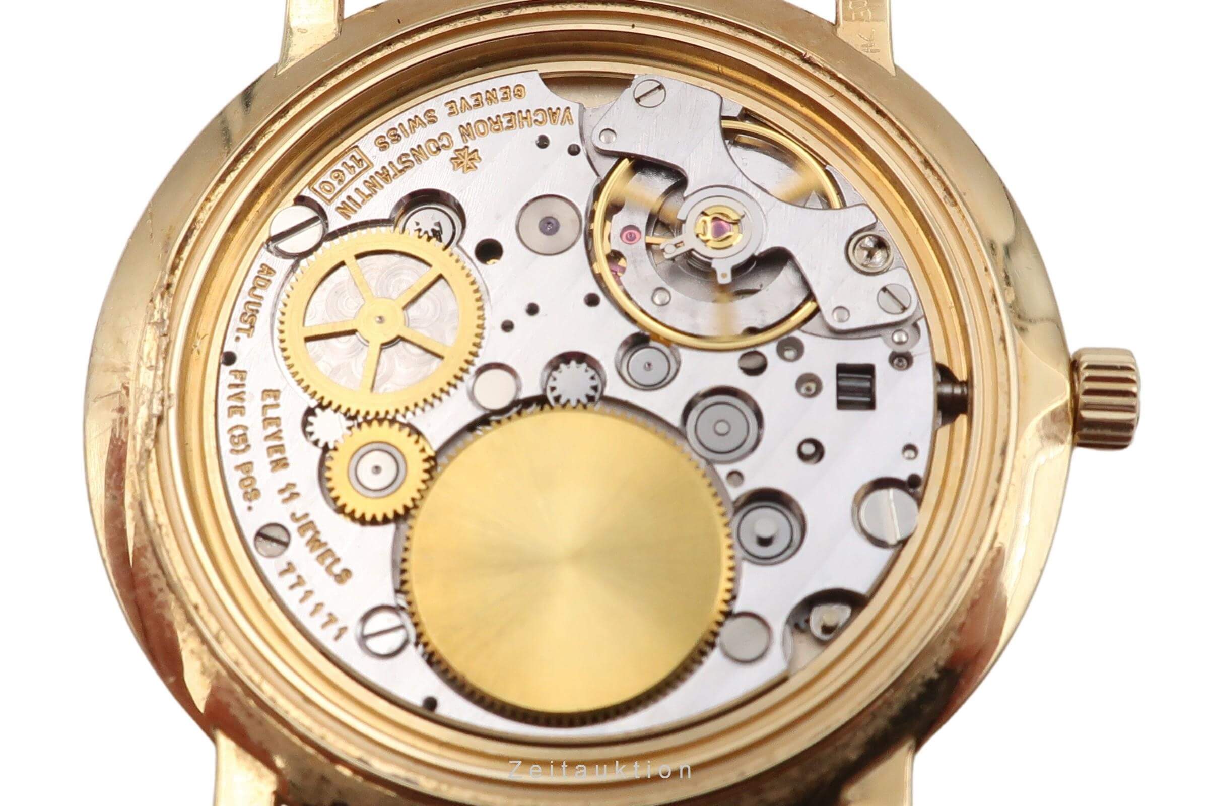 Vacheron & Constantin Geneve 18k Gold Handaufzug Kal. 1160 Ref. 14070  | Zeitauktion
