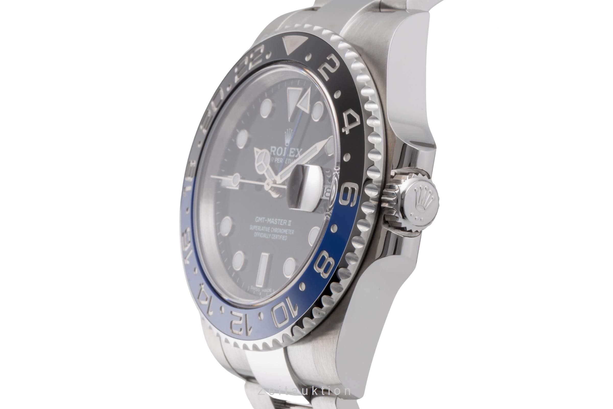 Rolex GMT-Master II acero automático Kal. 3186 Ref. 116710BLNR  | Zeitauktion