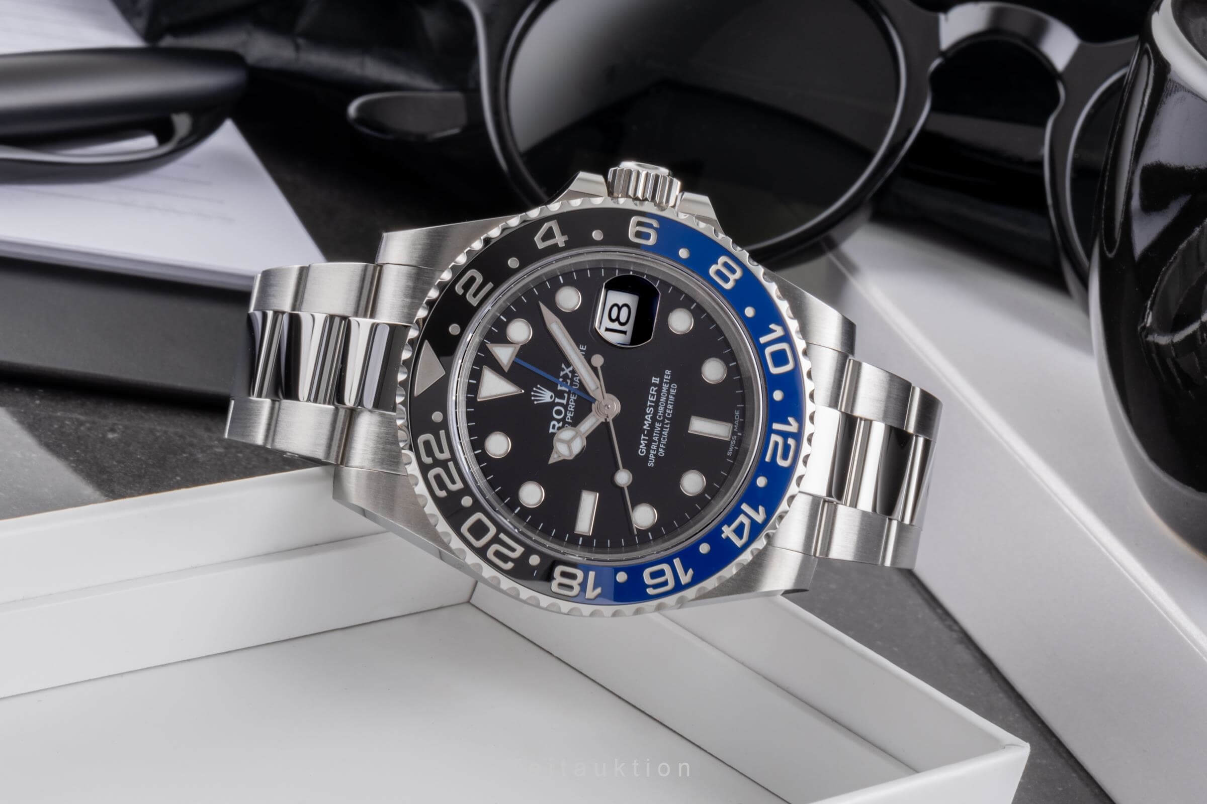 Rolex GMT-Master II acero automático Kal. 3186 Ref. 116710BLNR  | Zeitauktion