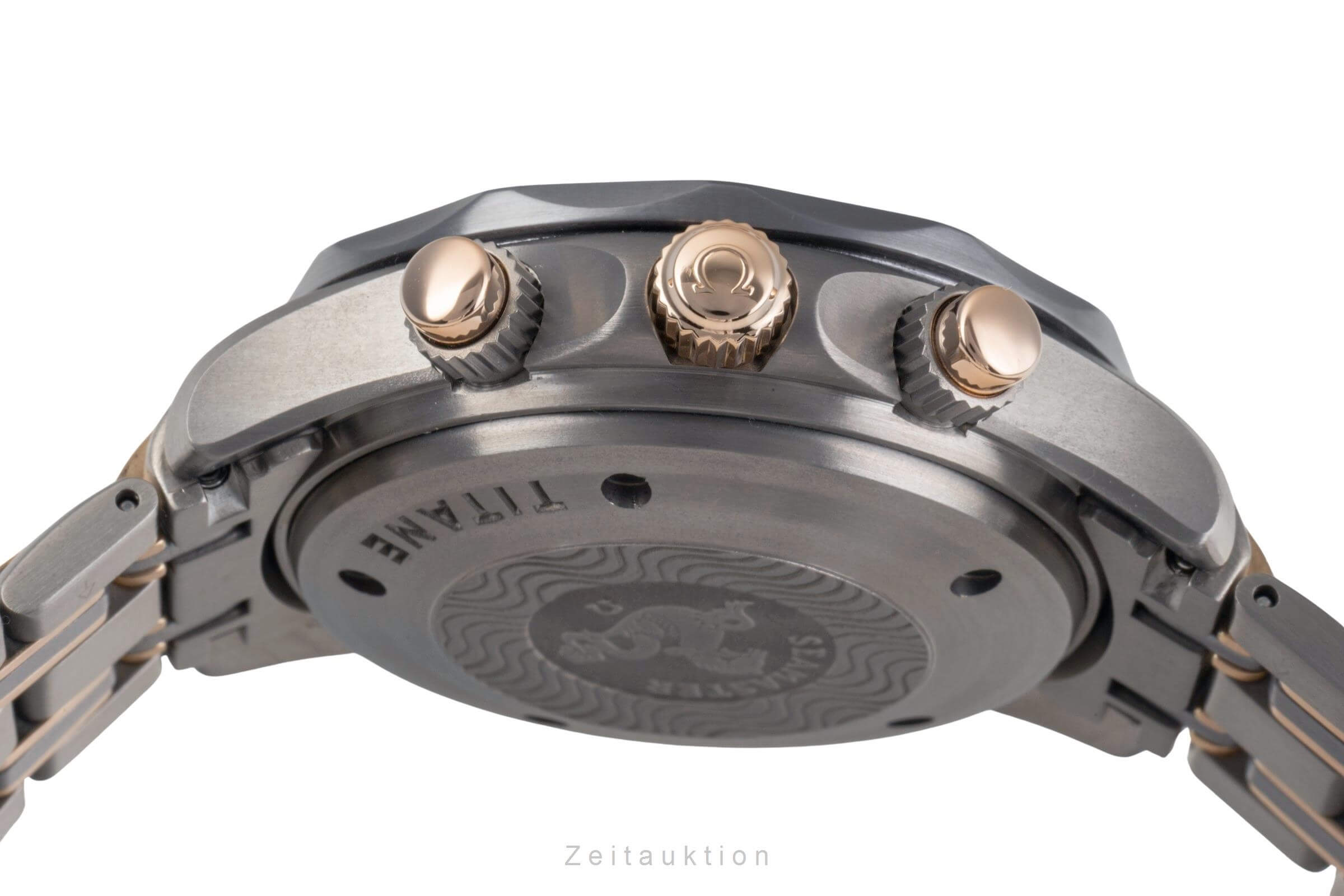 Omega Seamaster Chronograph Titan / Gold Automatik Kal. 1154 Ref. 2297.80.00  | Zeitauktion