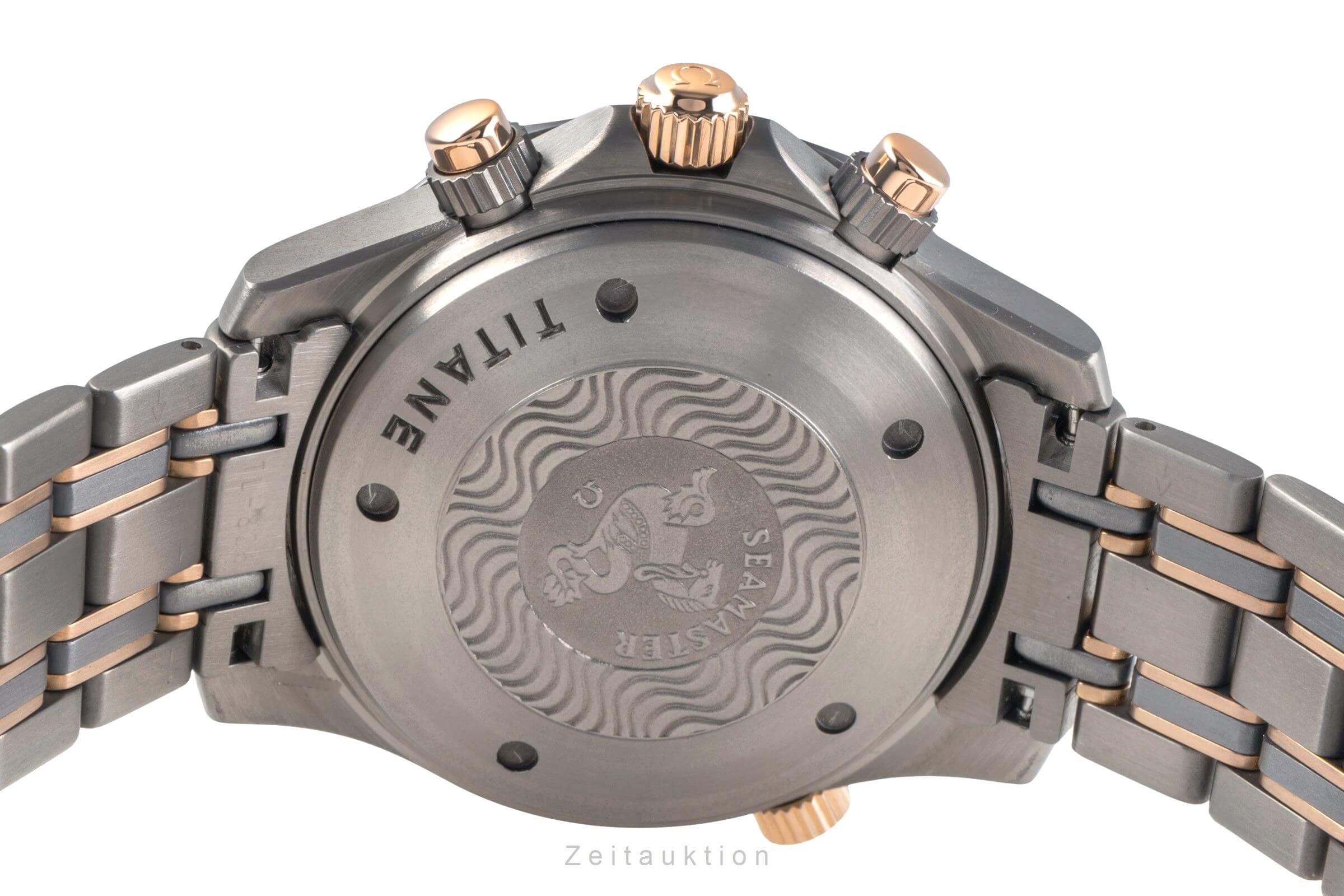 Omega Seamaster Chronograph Titan / Gold Automatik Kal. 1154 Ref. 2297.80.00  | Zeitauktion