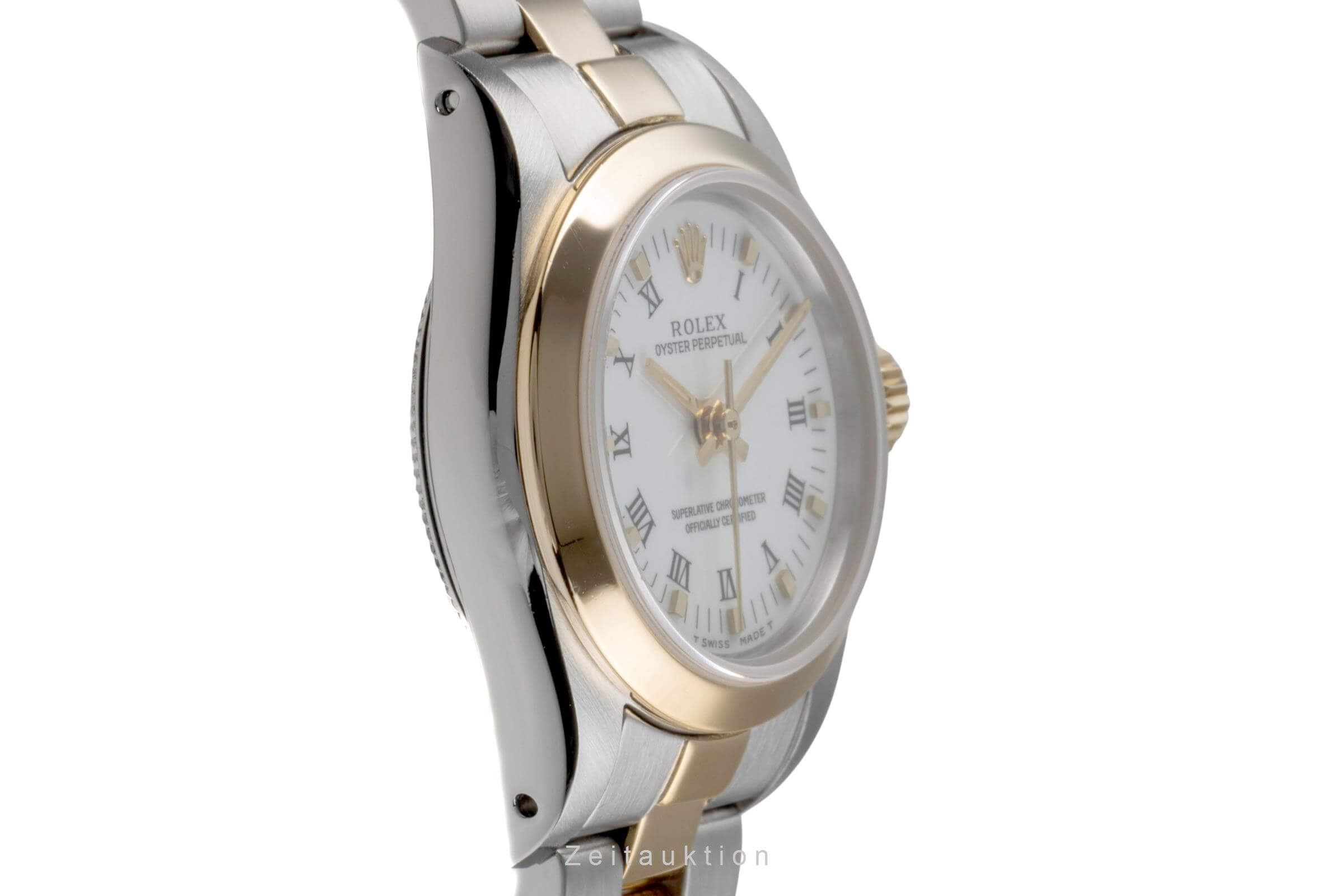 Rolex Oyster Perpetual steel / gold automatic Kal. 2130 Ref. 67183  | Zeitauktion