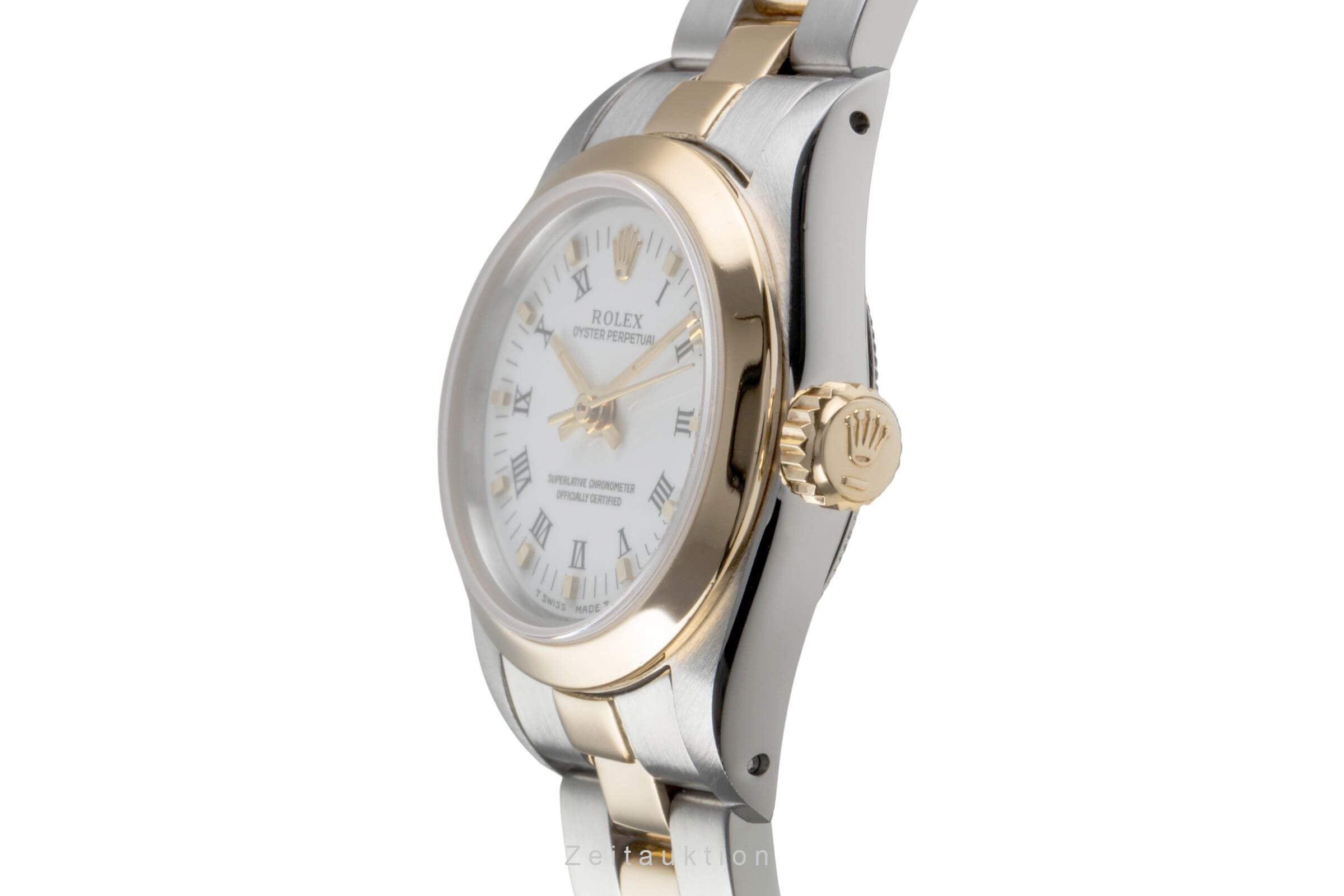 Rolex Oyster Perpetual steel / gold automatic Kal. 2130 Ref. 67183  | Zeitauktion
