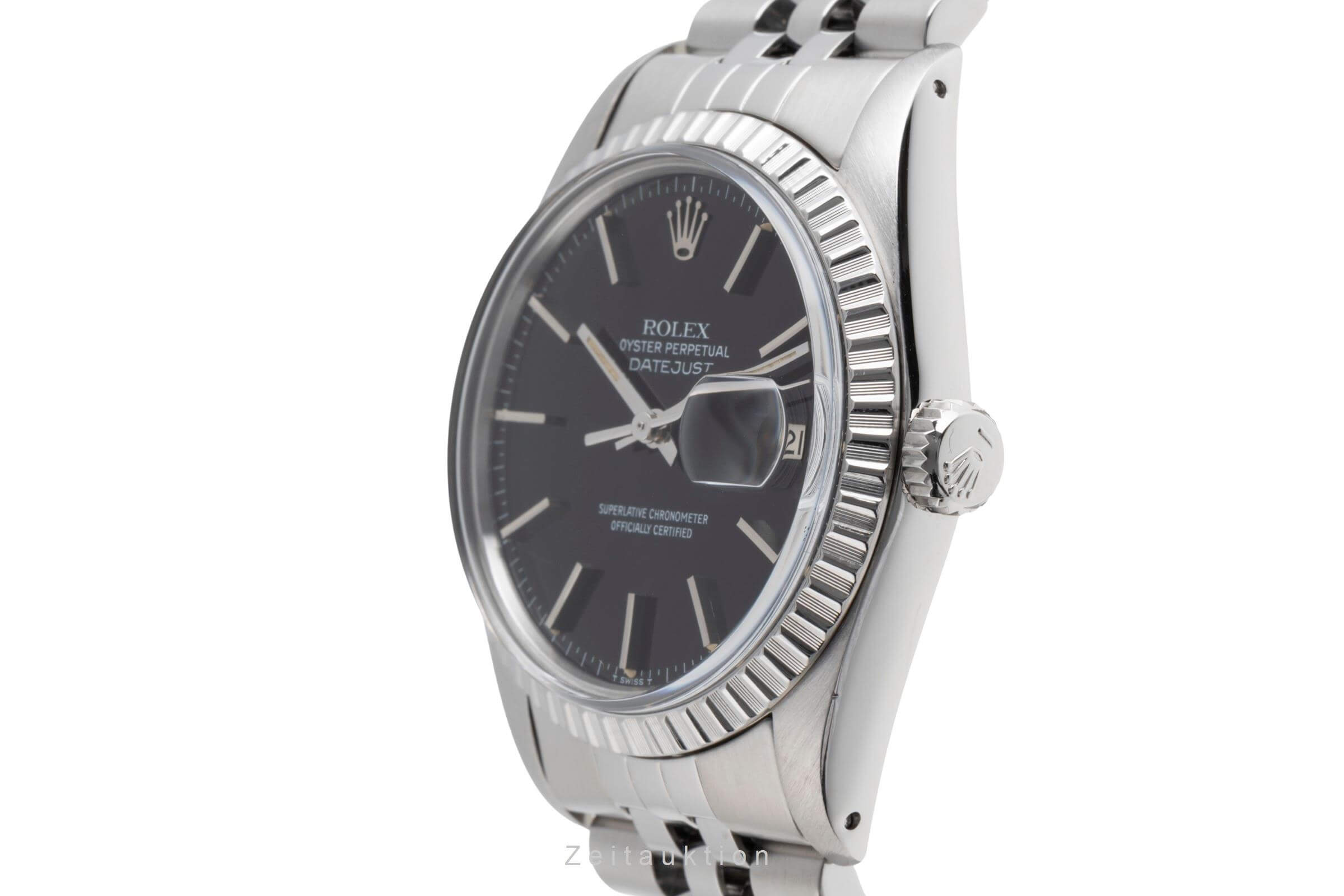 Rolex Datejust acier automatique Kal. 3035 Ref. 16030  | Zeitauktion