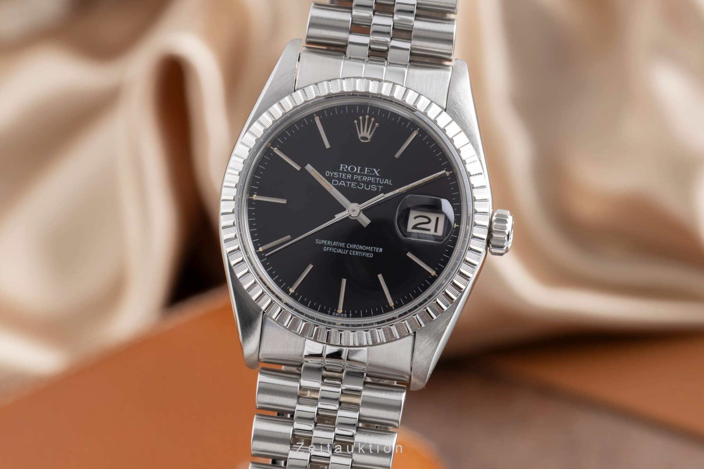 Rolex Datejust acier automatique Kal. 3035 Ref. 16030  | Zeitauktion
