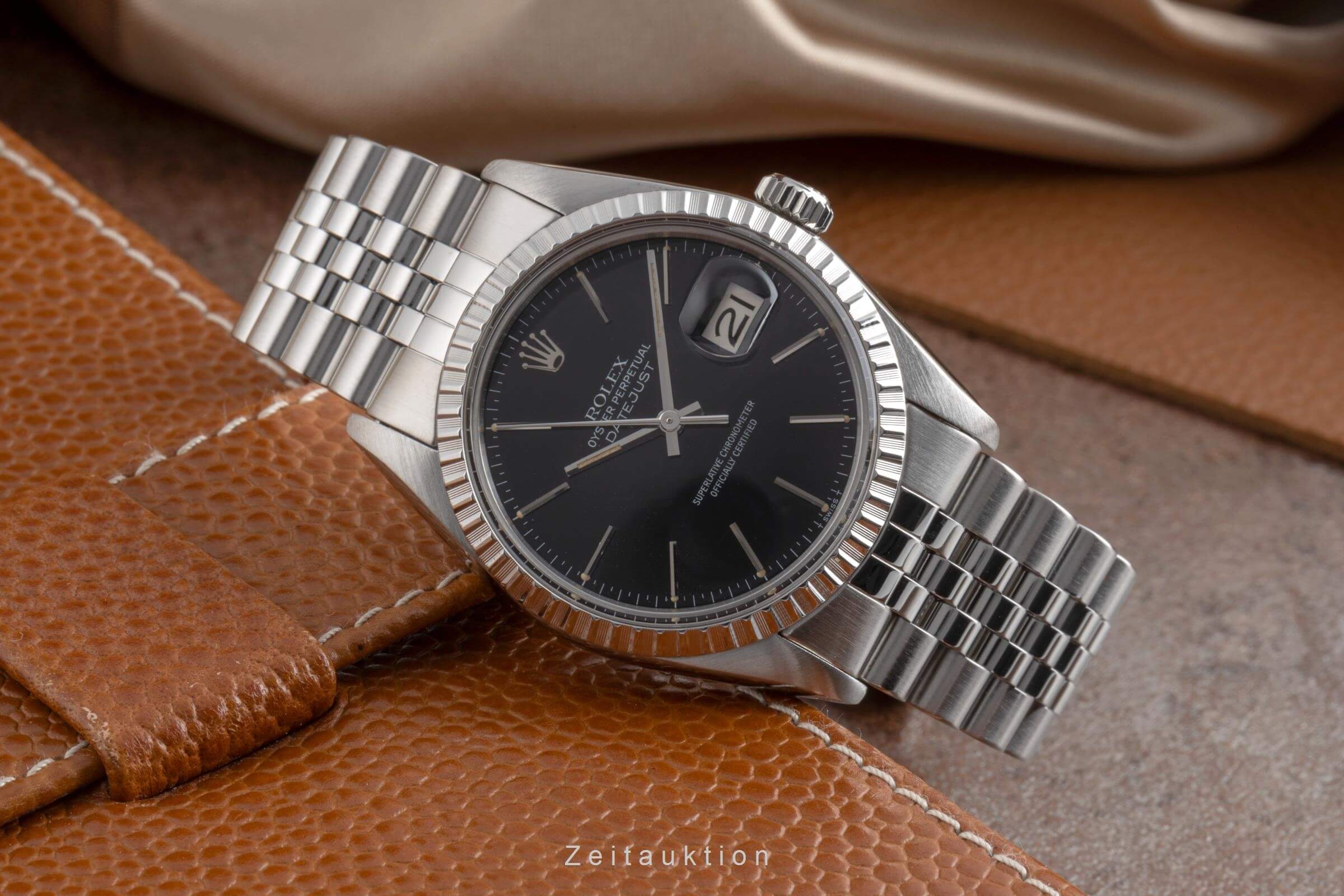 Rolex Datejust acier automatique Kal. 3035 Ref. 16030  | Zeitauktion
