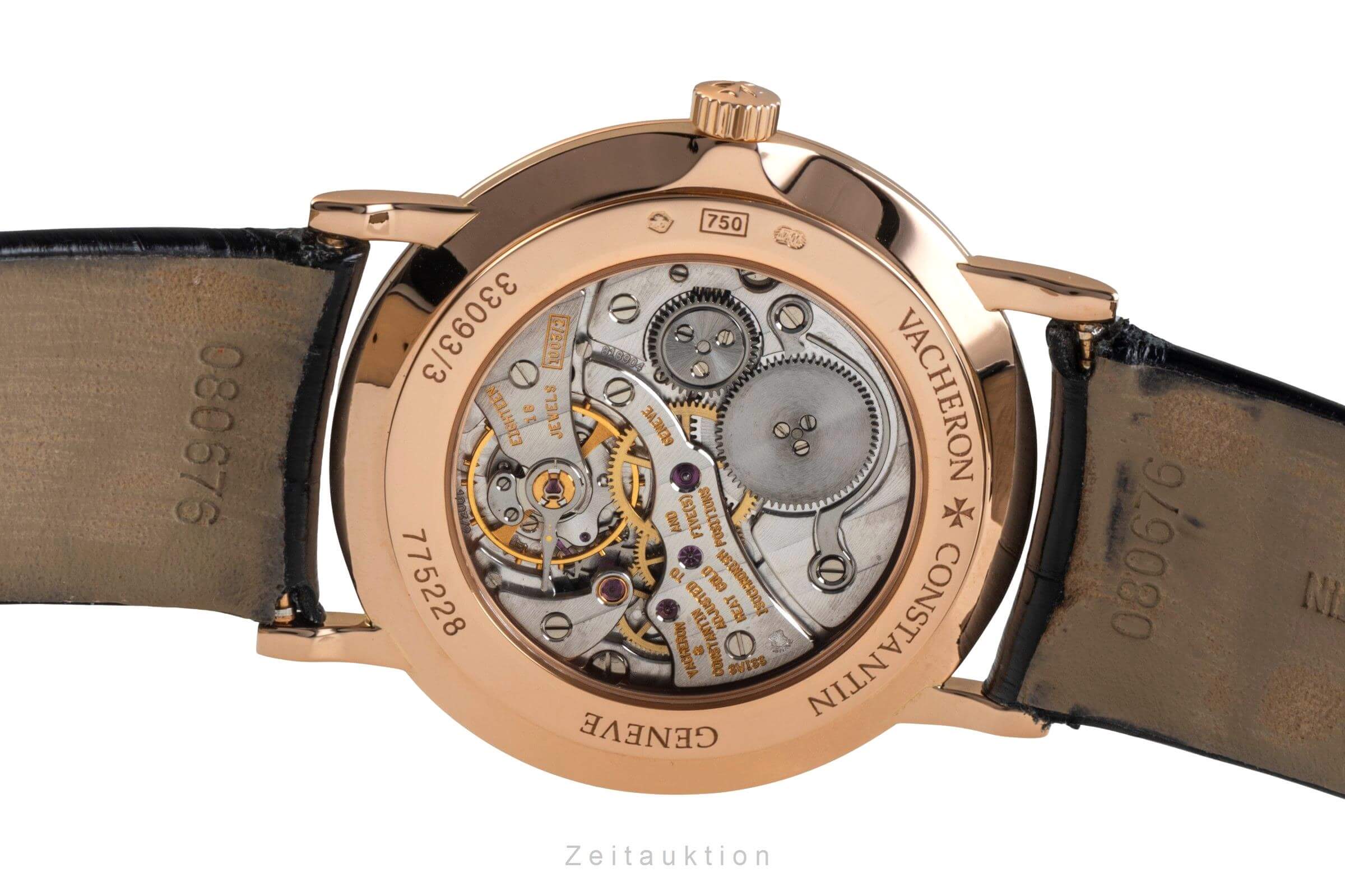 Vacheron & Constantin Patrimony oro rosso 18 ct carica manuale Kal. 1003/2 Ref. 33093/3  | Zeitauktion