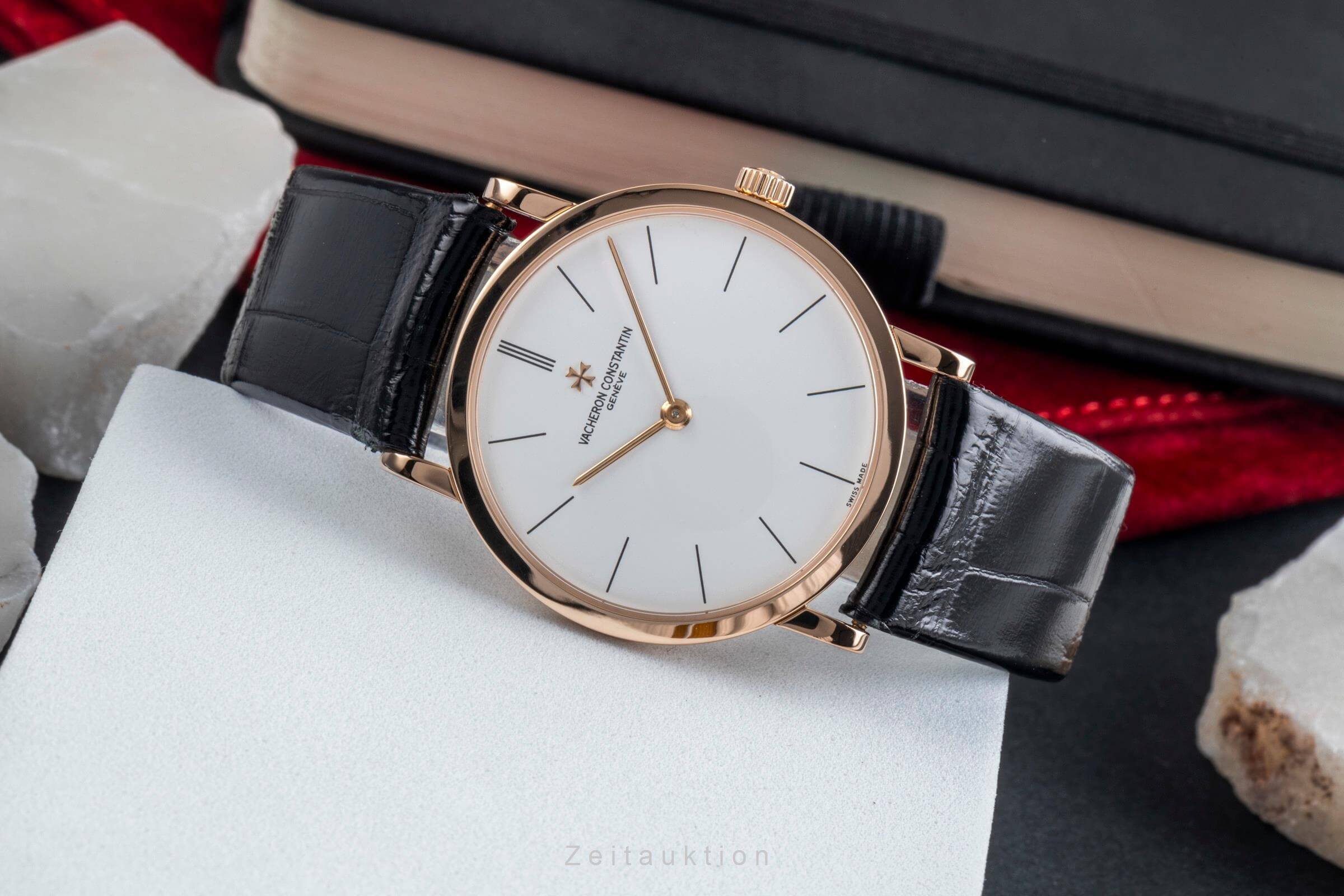 Vacheron & Constantin Patrimony oro rosso 18 ct carica manuale Kal. 1003/2 Ref. 33093/3  | Zeitauktion