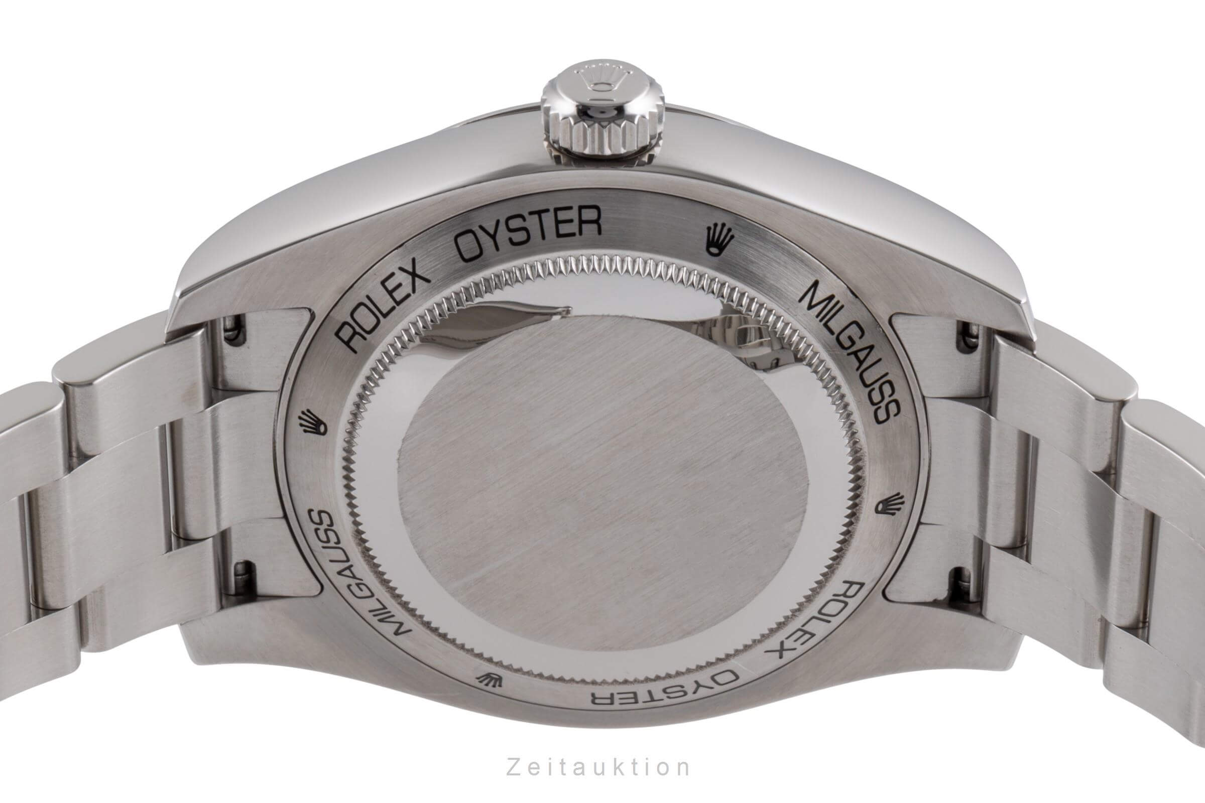 Rolex Milgauss Stahl Automatik Kal. 3131 Ref. 116400GV  | Zeitauktion