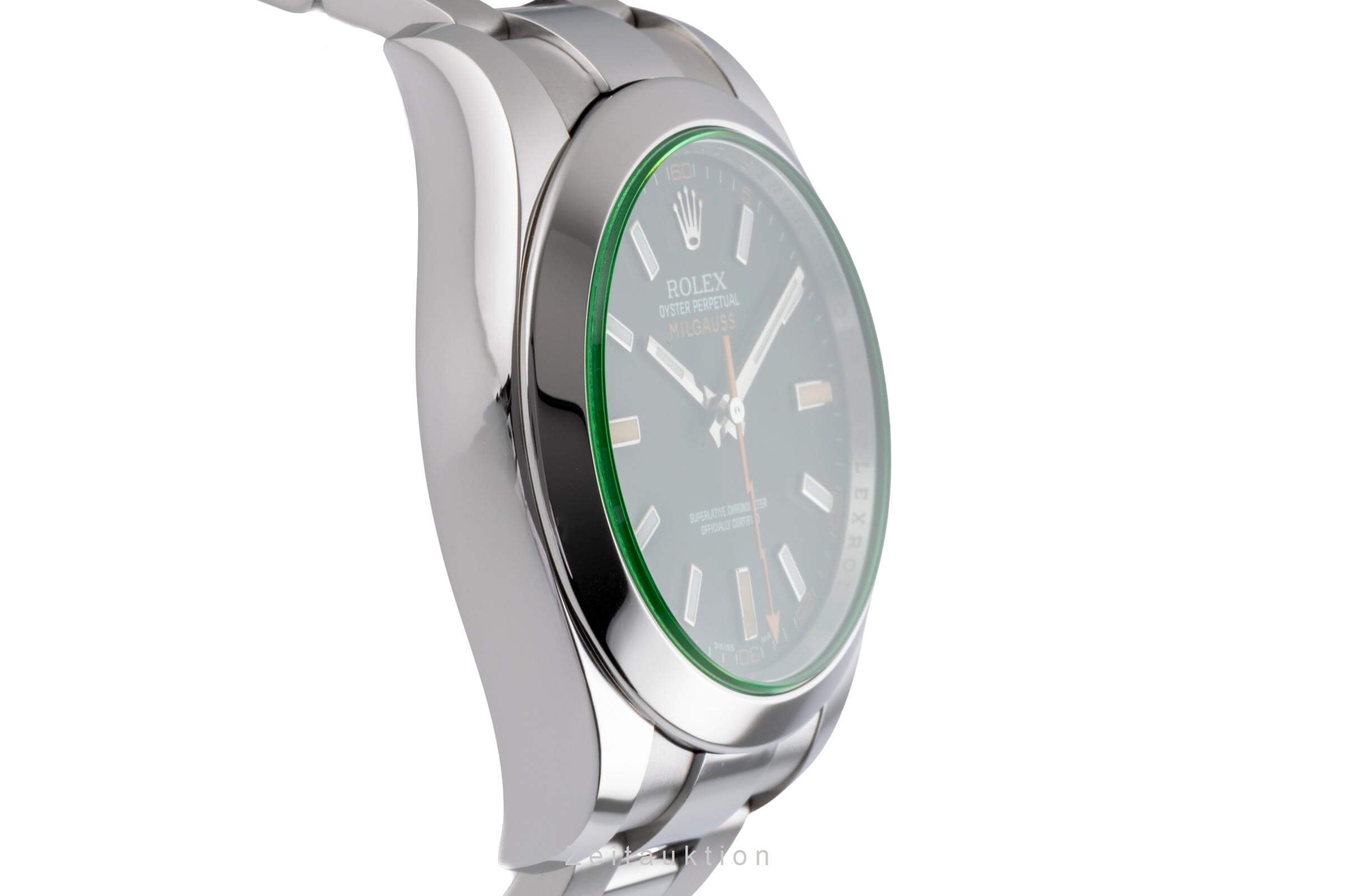 Rolex Milgauss Stahl Automatik Kal. 3131 Ref. 116400GV  | Zeitauktion