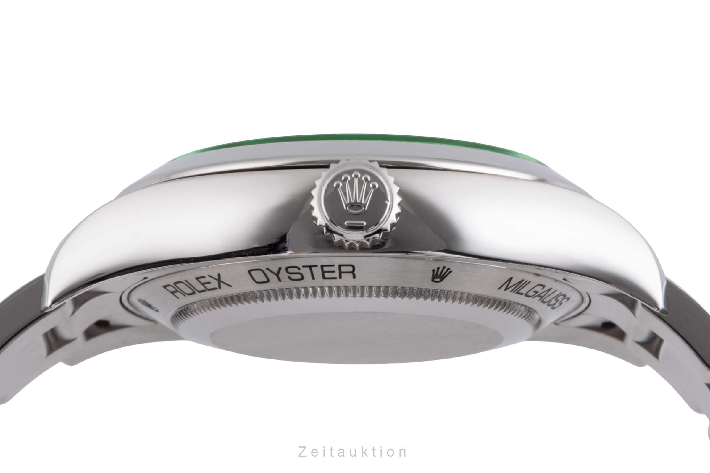 Rolex Milgauss Stahl Automatik Kal. 3131 Ref. 116400GV  | Zeitauktion