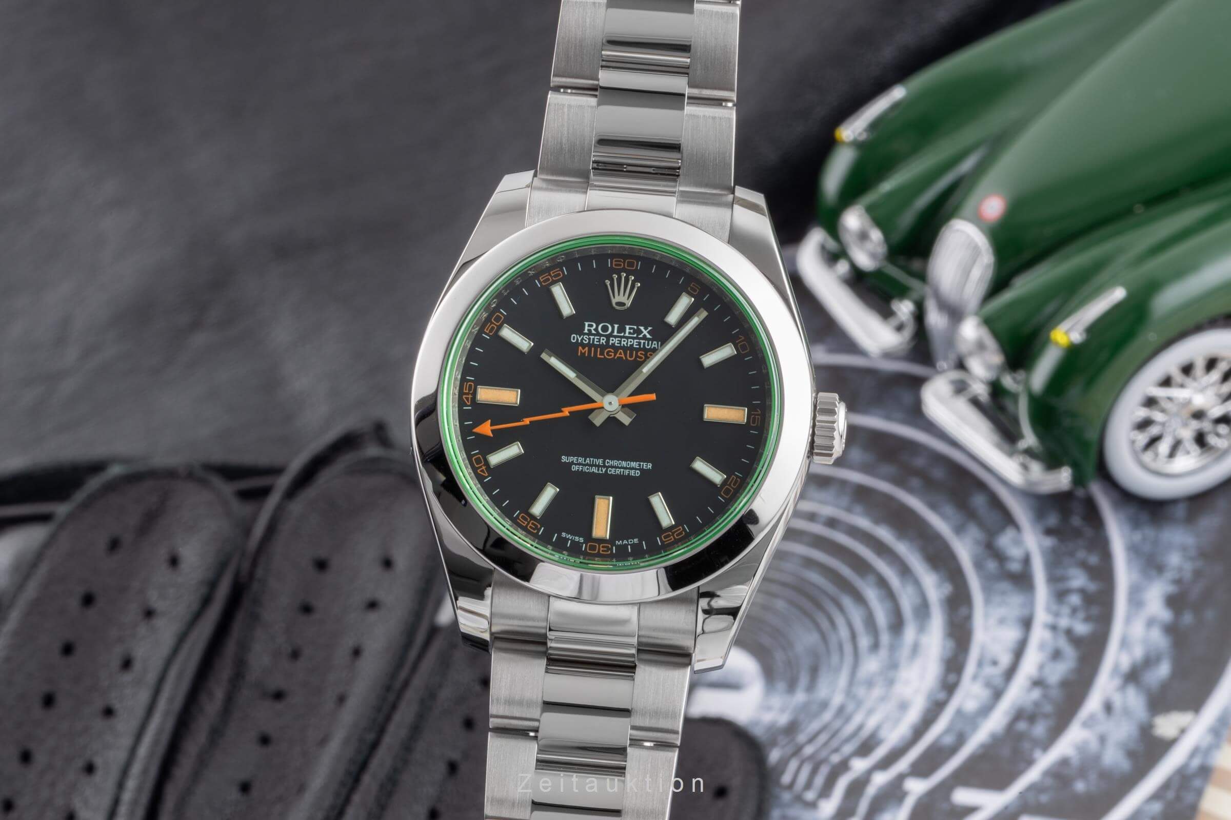Rolex Milgauss Stahl Automatik Kal. 3131 Ref. 116400GV  | Zeitauktion