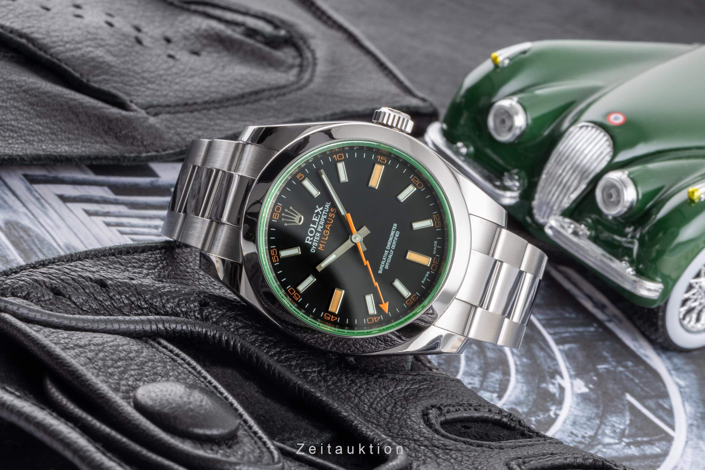 Rolex Milgauss Stahl Automatik Kal. 3131 Ref. 116400GV  | Zeitauktion