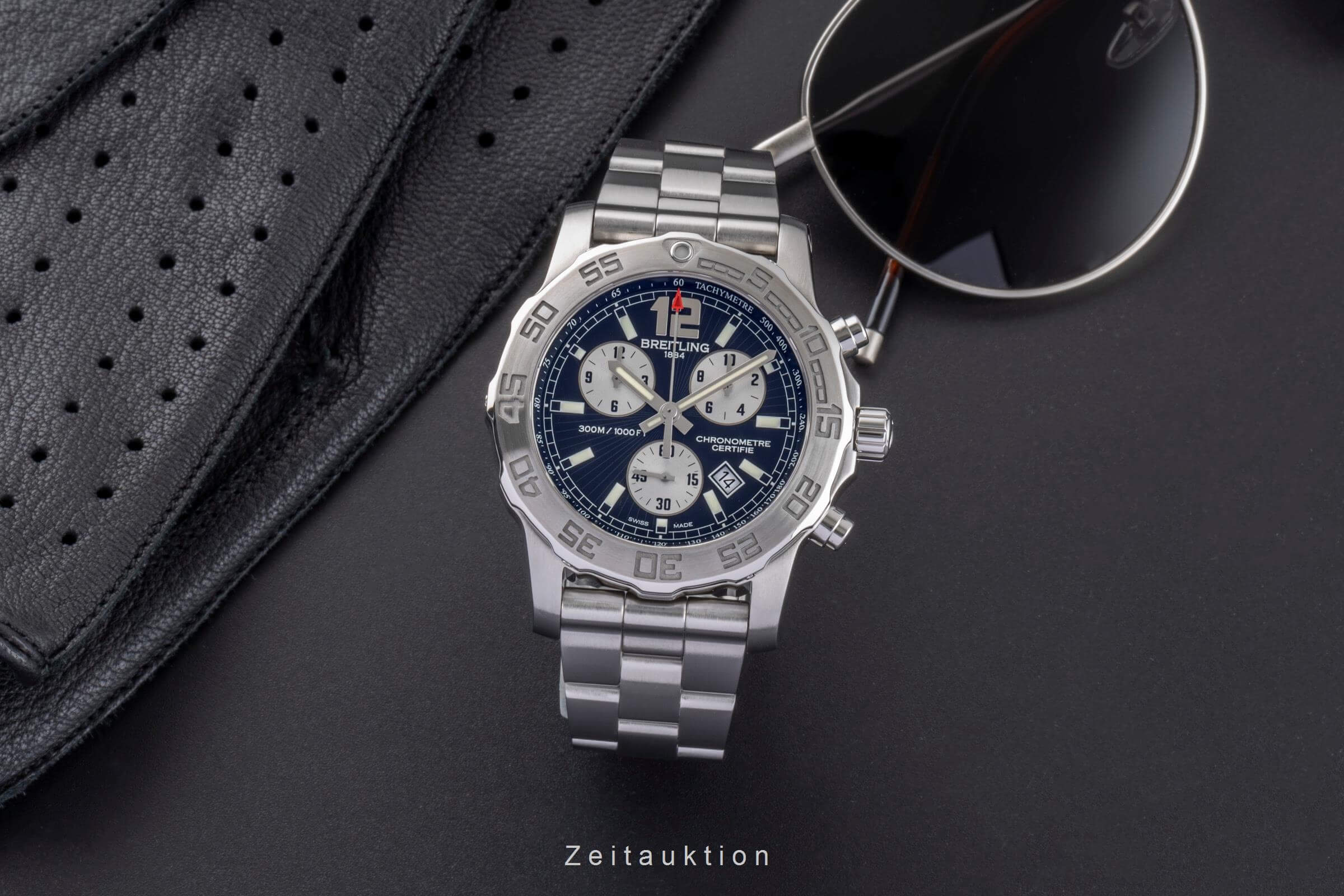 Breitling Colt Chronograph II Chronograph Stahl Quarz Kal. B73 Ref. A7338710/BB49  | Zeitauktion