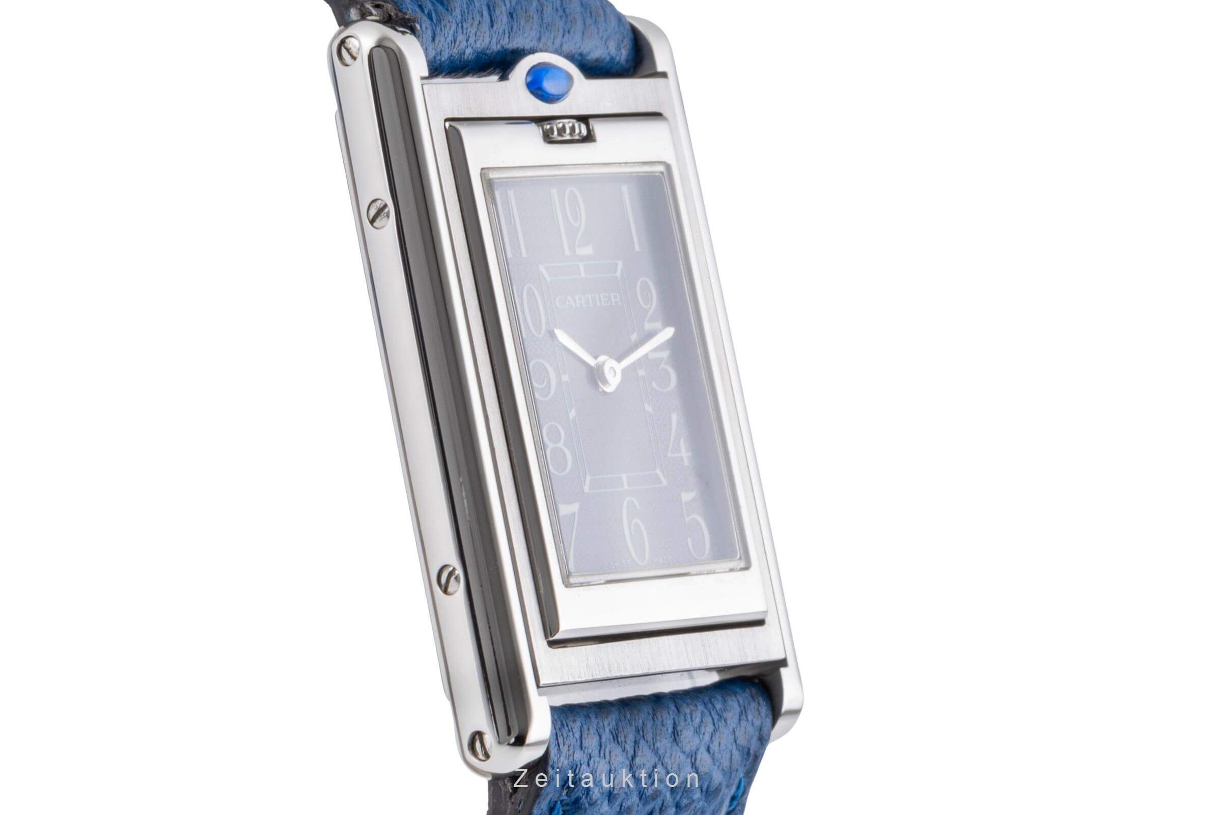 Cartier Basculante steel quartz Kal. 059 Ref. W1016730 2405  | Zeitauktion