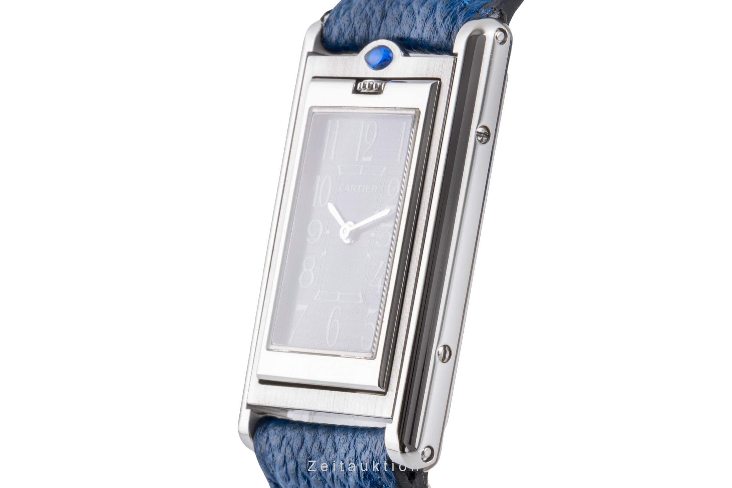 Cartier Basculante steel quartz Kal. 059 Ref. W1016730 2405  | Zeitauktion