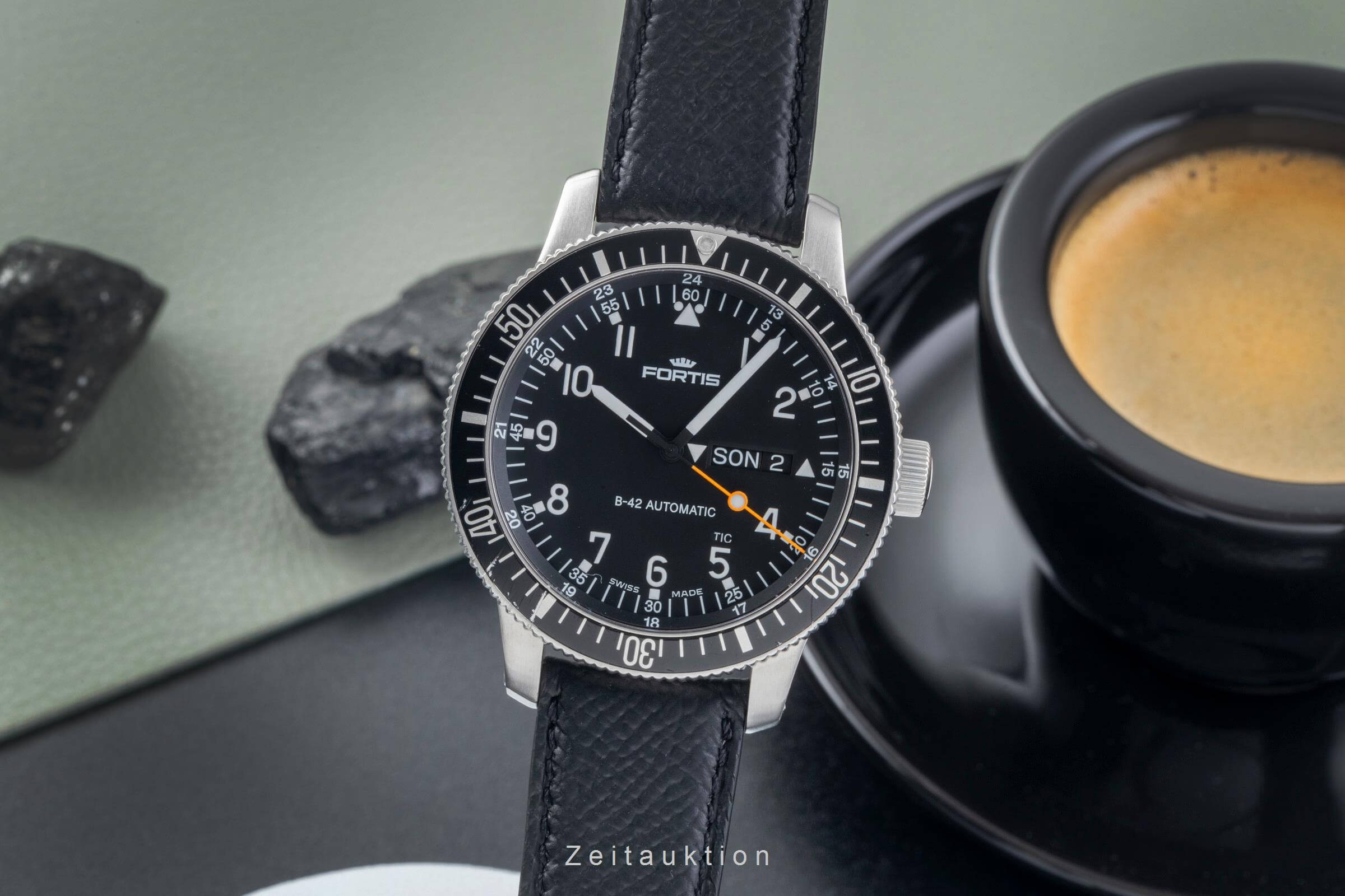 Fortis B-42 steel automatic Ref. 647.10.158.3  | Zeitauktion