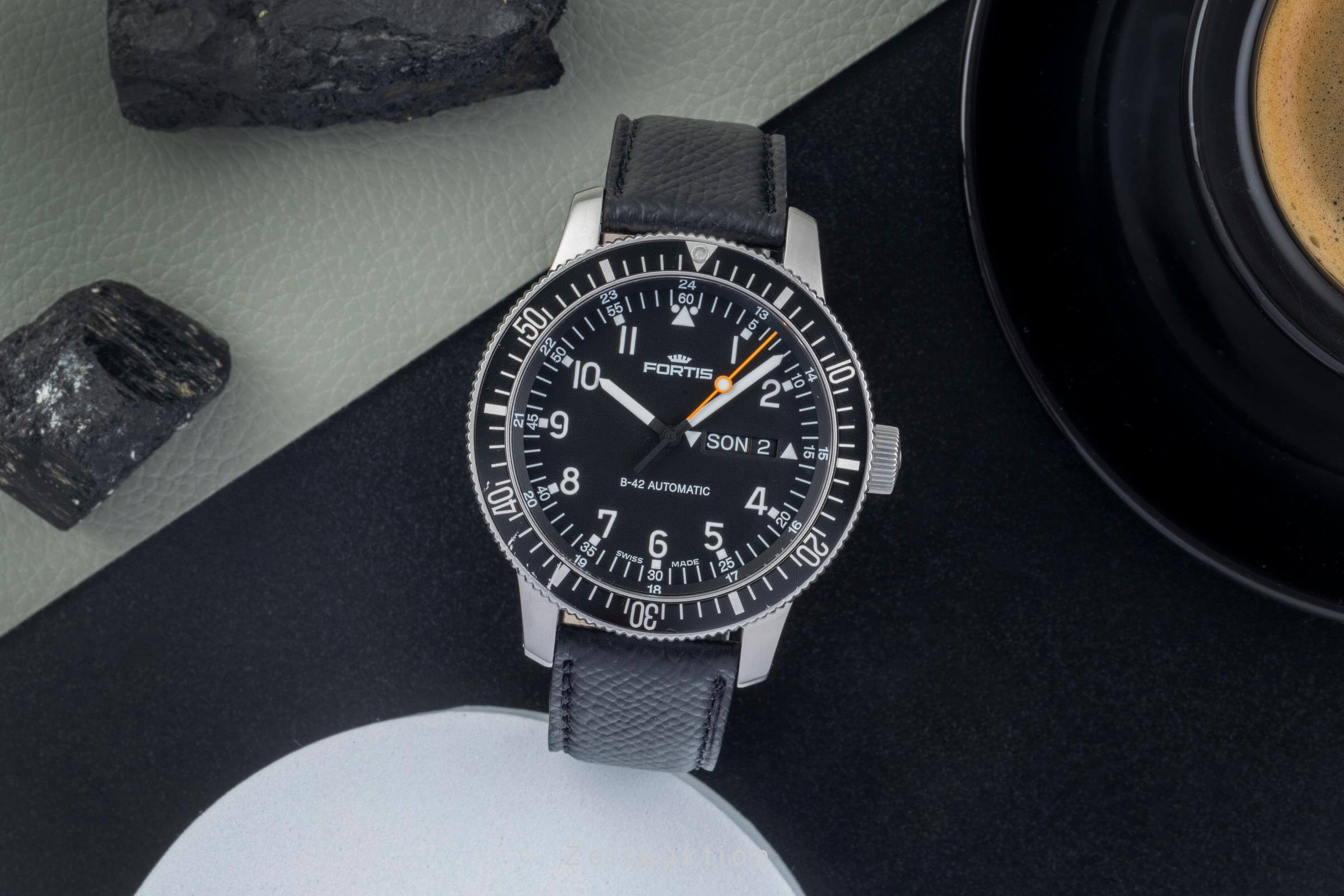Fortis B-42 steel automatic Ref. 647.10.158.3  | Zeitauktion