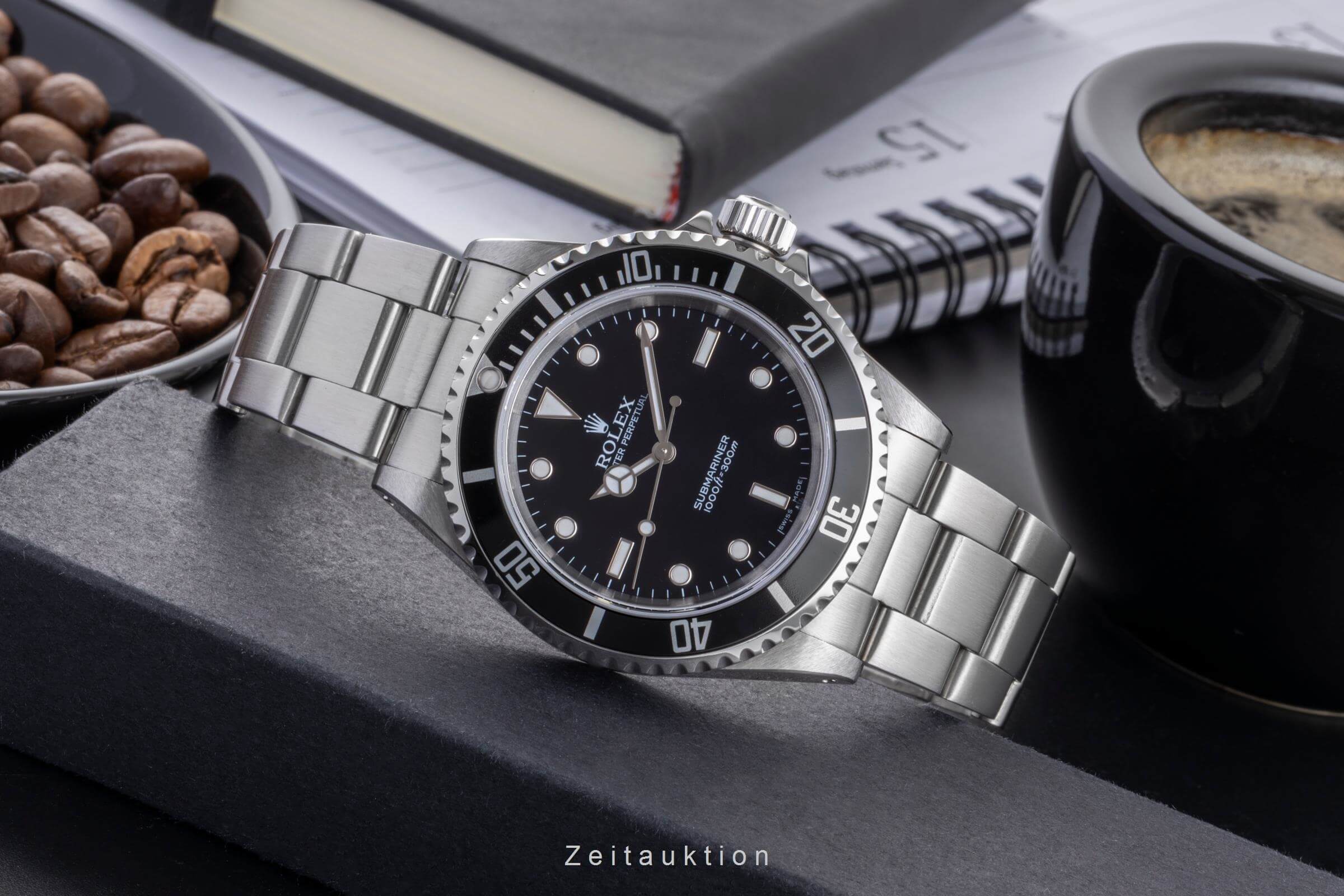 Rolex Submariner steel automatic Kal. 3000 Ref. 14060  | Zeitauktion