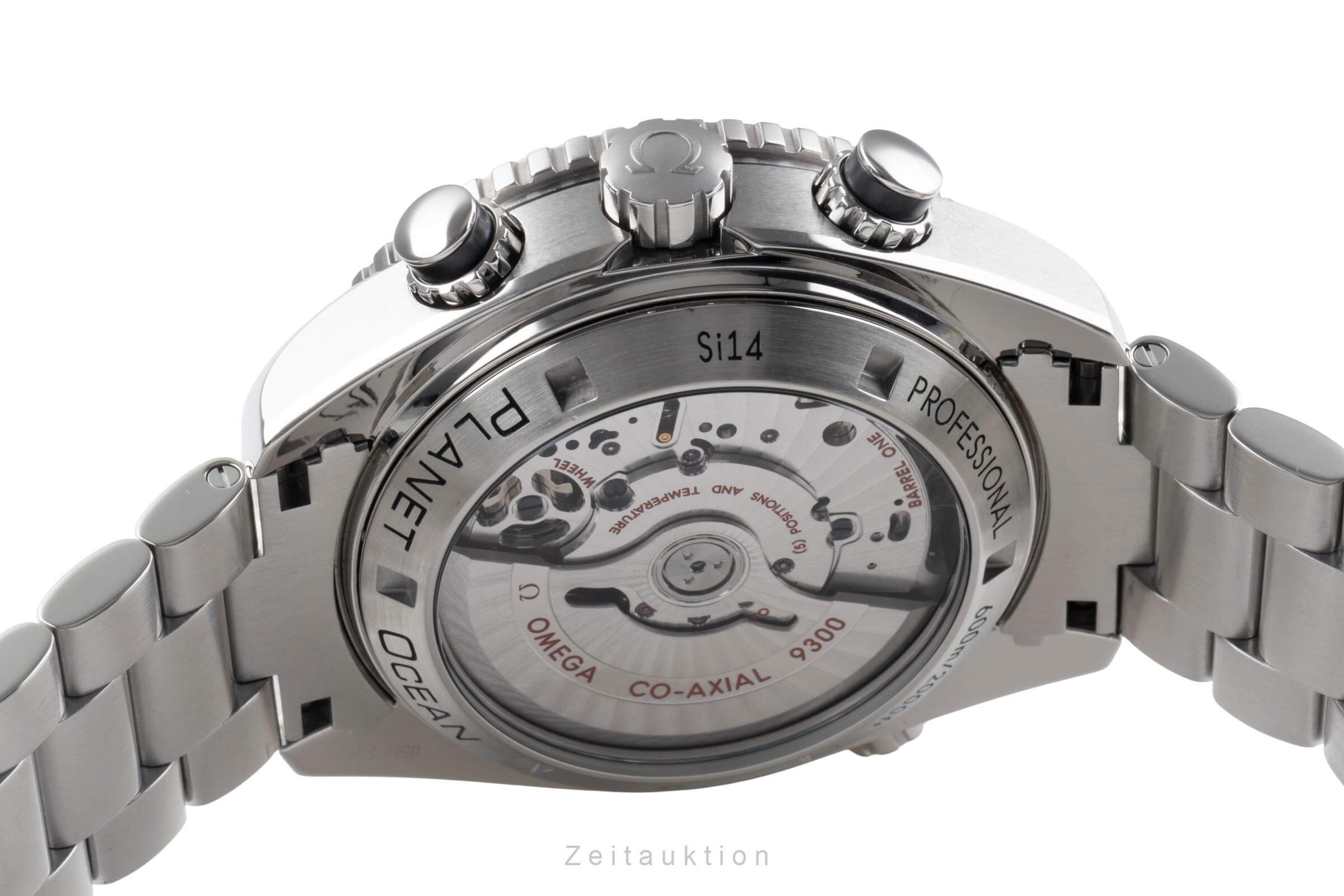 Omega Seamaster chronograph steel automatic Kal. 9300 Ref. 232.30.46.51.01.001  | Zeitauktion
