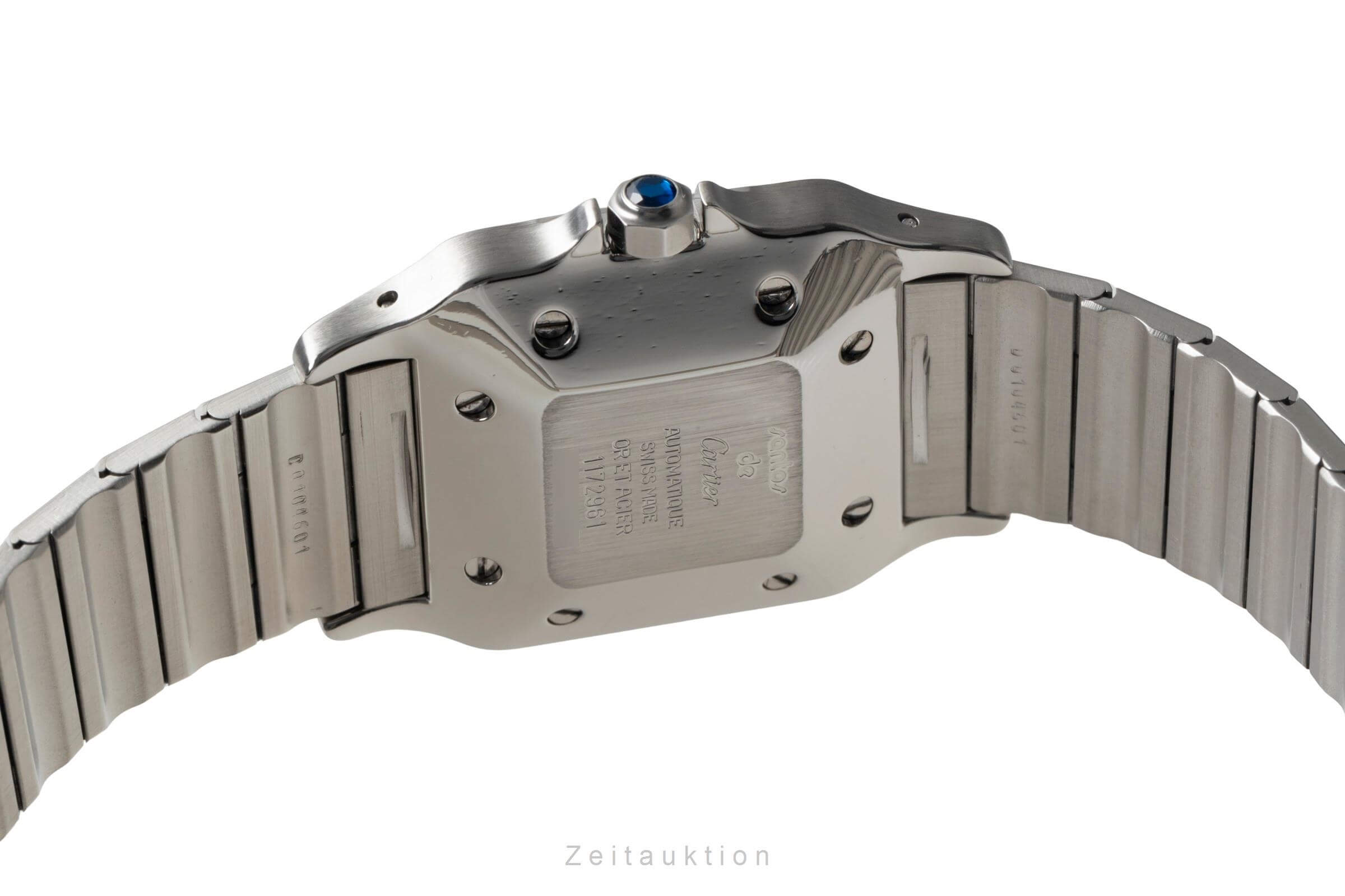 Cartier Santos steel / gold automatic Ref. 1172961  | Zeitauktion