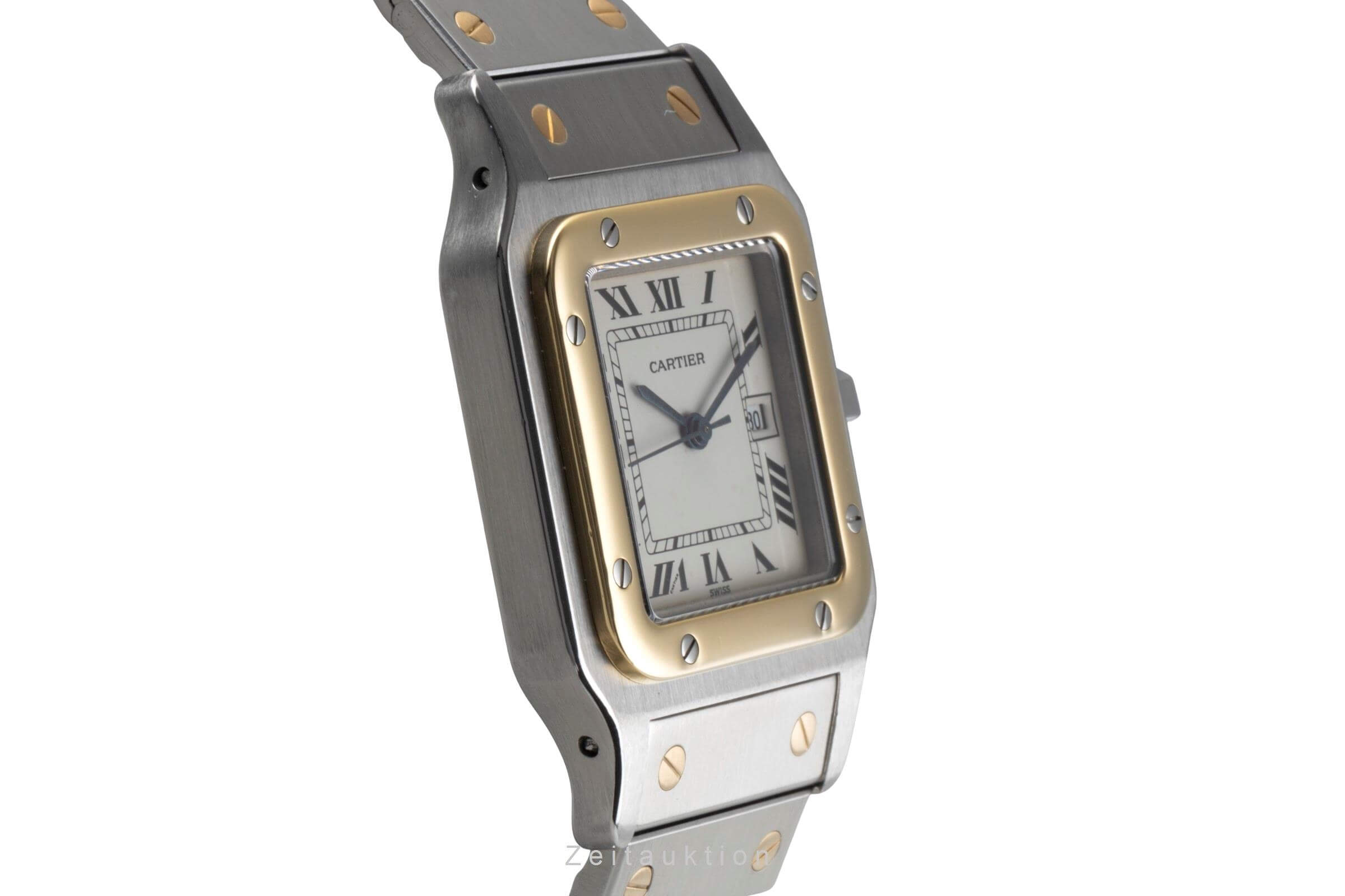 Cartier Santos steel / gold automatic Ref. 1172961  | Zeitauktion
