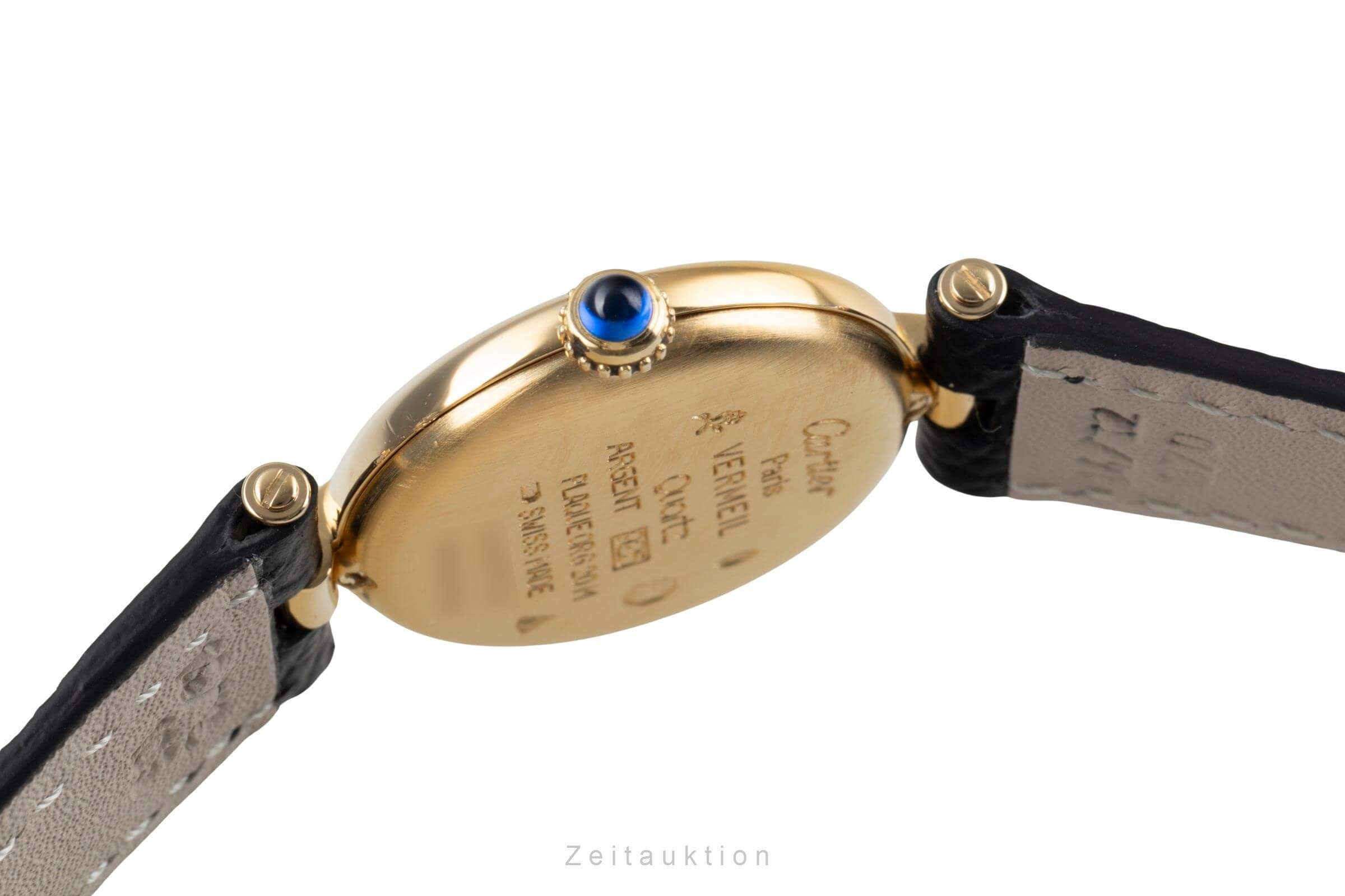 Cartier Vermeil silver-gilt quartz Kal. 90 Ref. 590004  | Zeitauktion