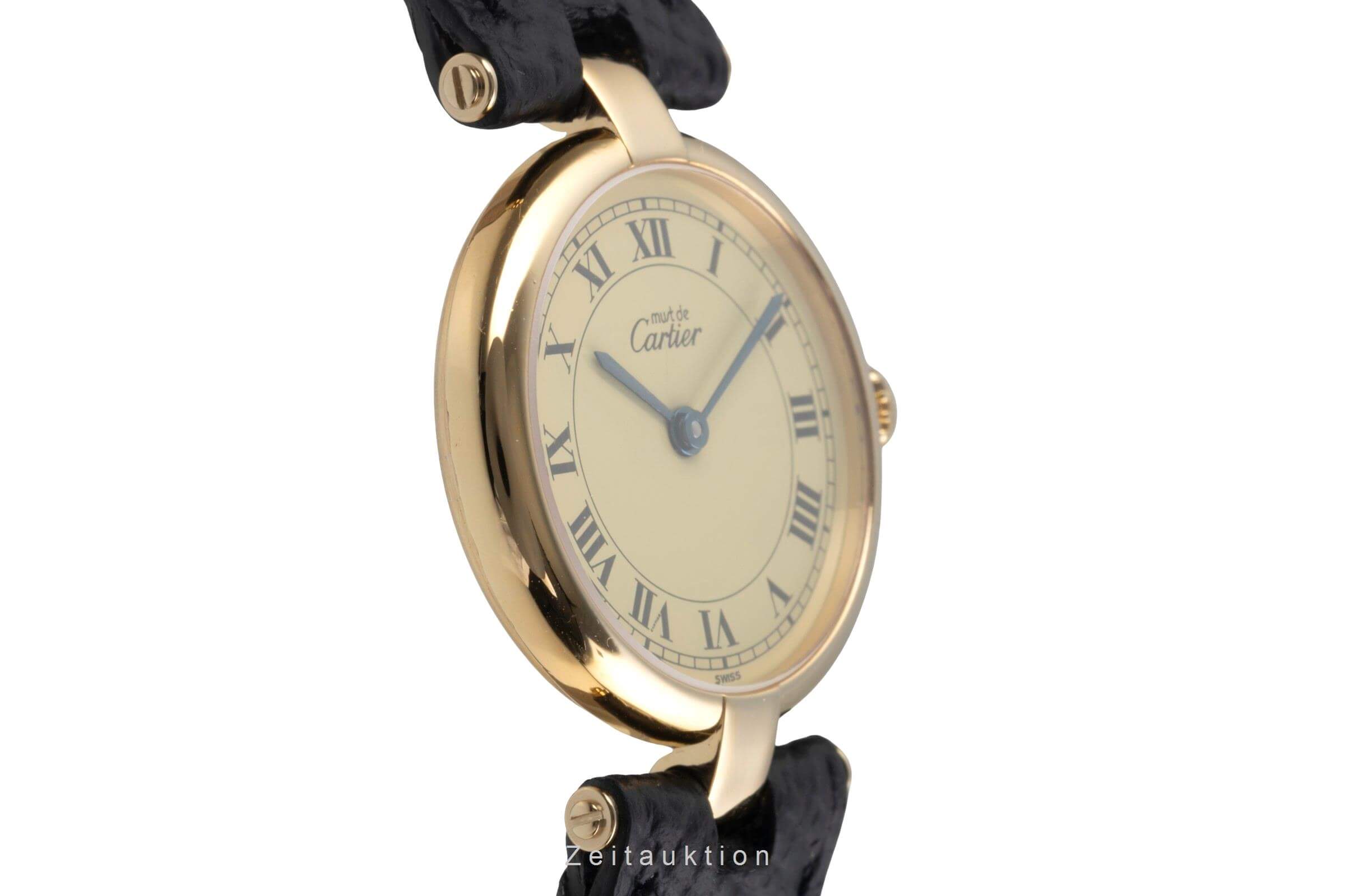 Cartier Vermeil silver-gilt quartz Kal. 90 Ref. 590004  | Zeitauktion