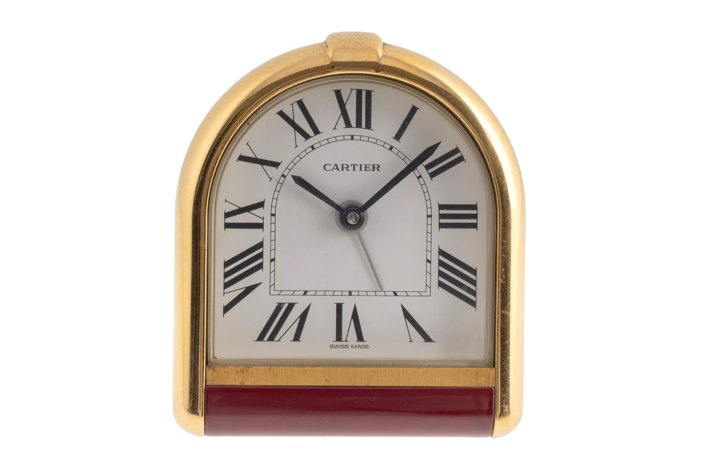 Cartier * latón bañado en oro cuarzo Kal. 235/245 Ref. 6602  | Zeitauktion