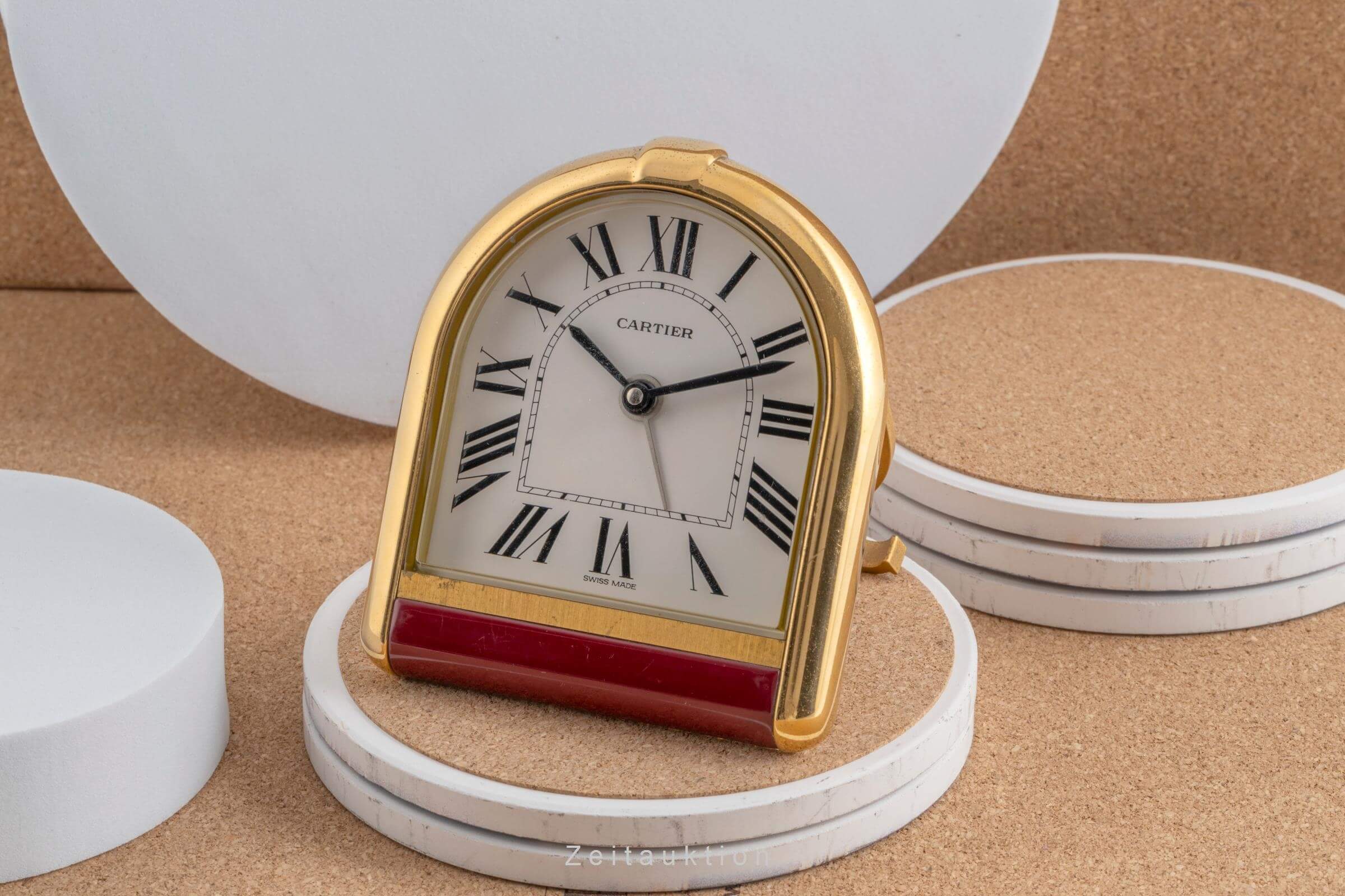 Cartier * laiton doré quartz Kal. 235/245 Ref. 6602  | Zeitauktion