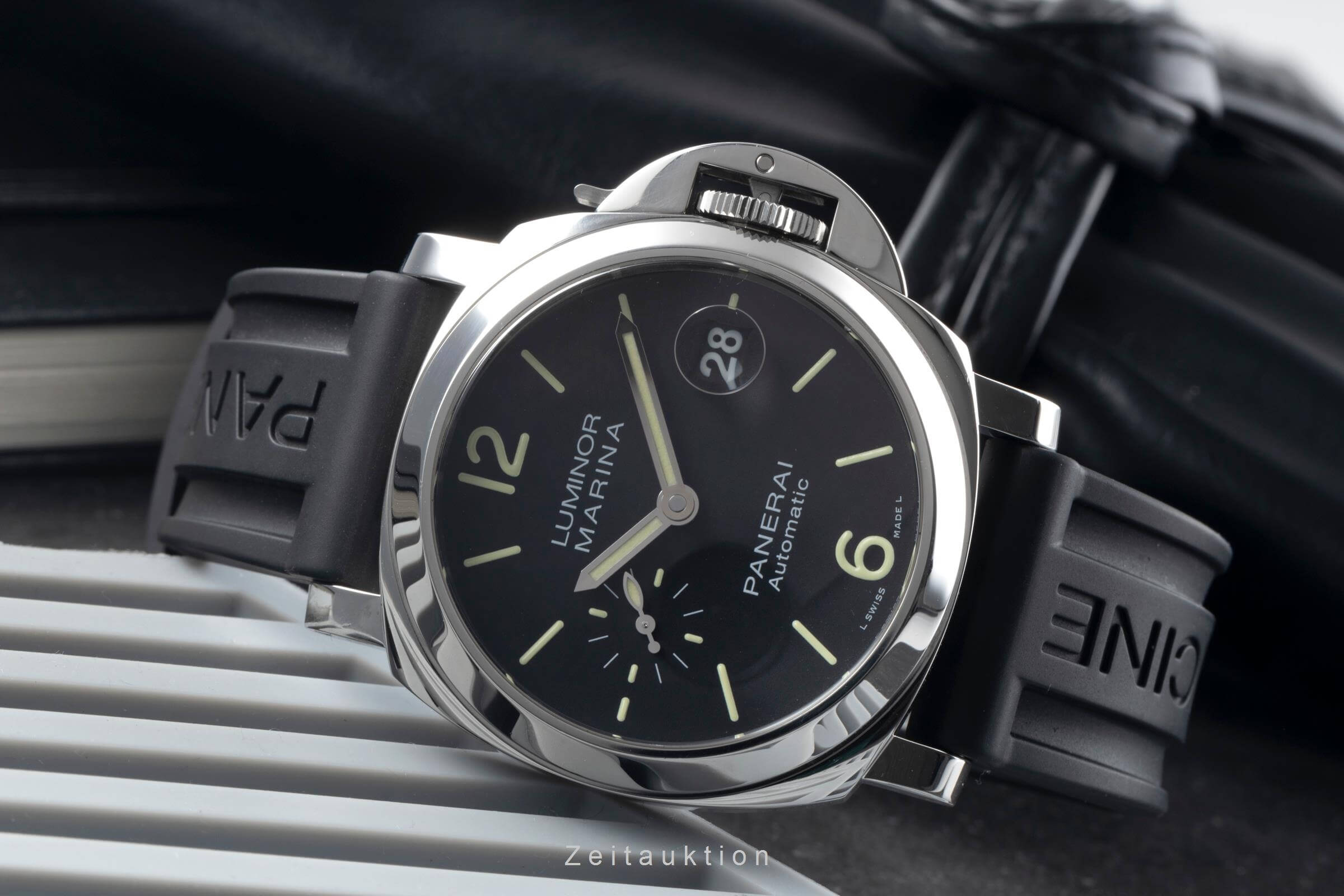 Panerai Luminor Marina acero automático Kal. OP XXX Ref. PAM01048  | Zeitauktion