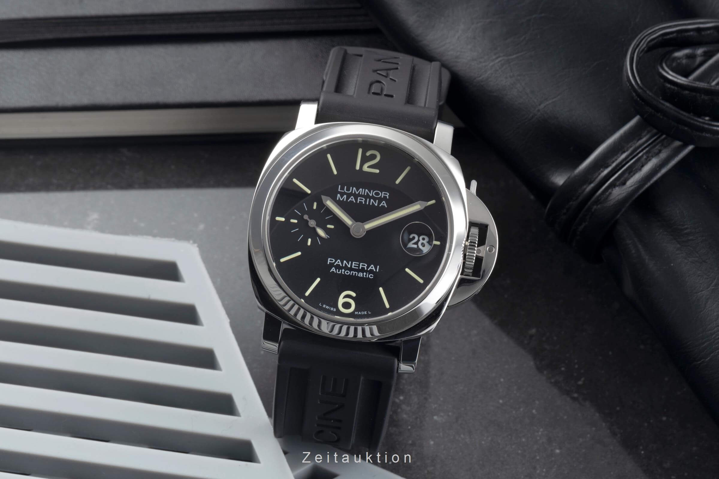 Panerai Luminor Marina acero automático Kal. OP XXX Ref. PAM01048  | Zeitauktion