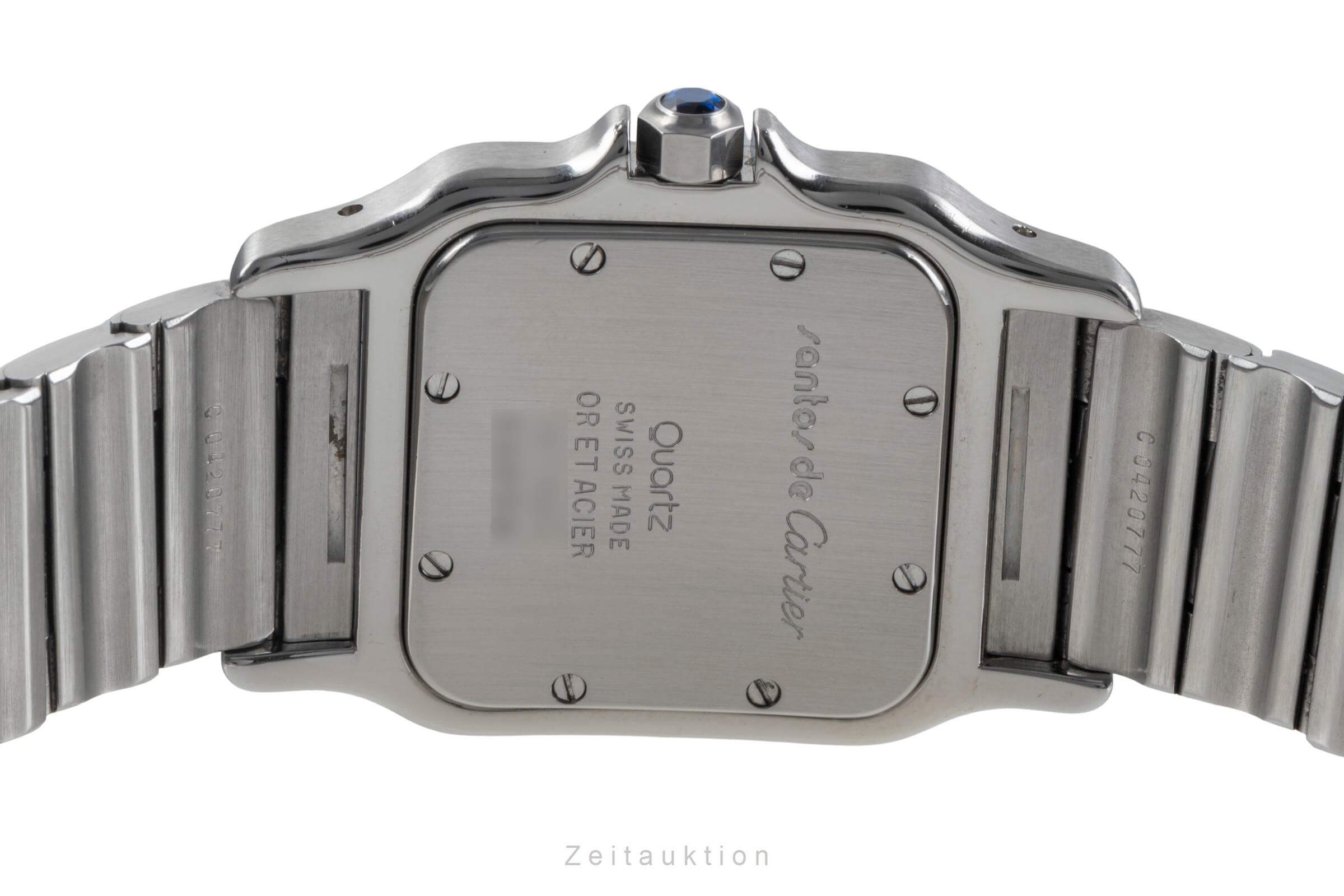 Cartier Santos acero / oro cuarzo Kal. 687 Ref. 187901  | Zeitauktion