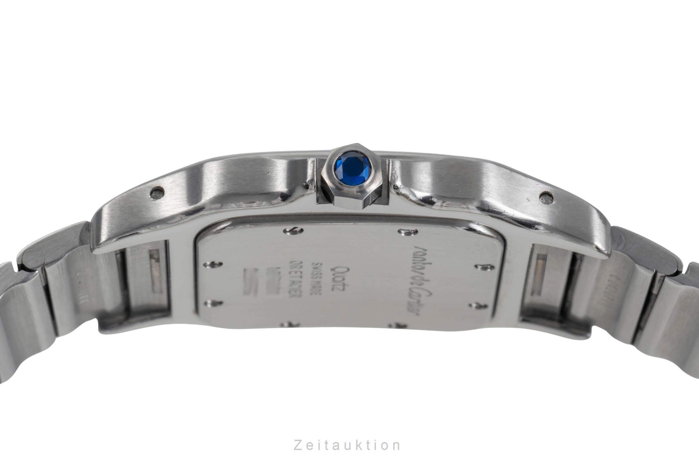 Cartier Santos acero / oro cuarzo Kal. 687 Ref. 187901  | Zeitauktion